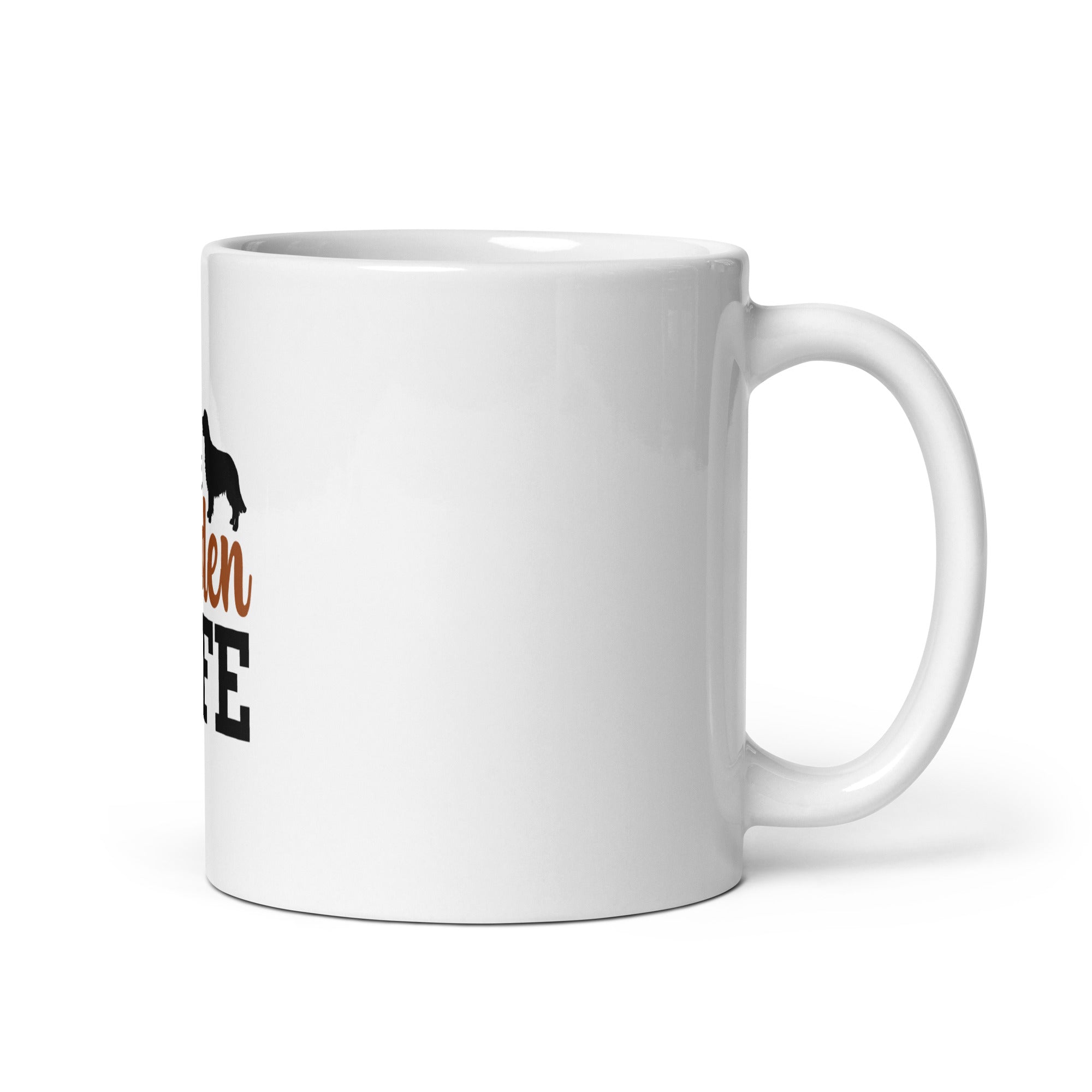 THE GOLDEN LIFE - White glossy mug