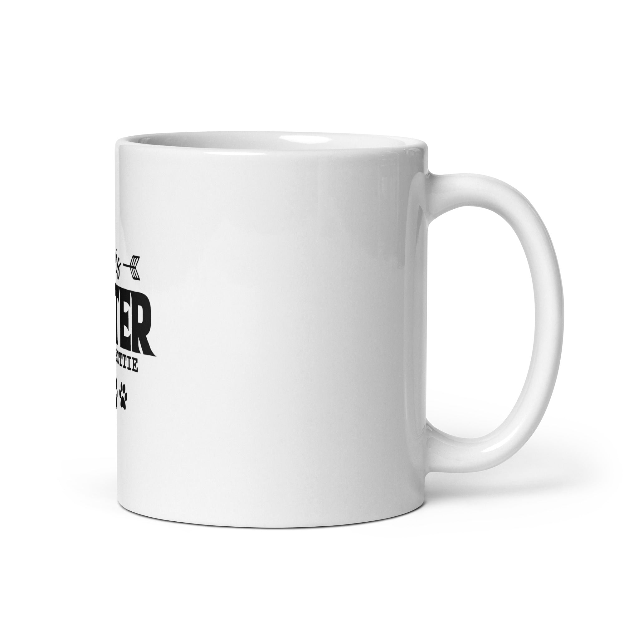 LIFE IS BETTER WITH A ROTTIE - White glossy mug