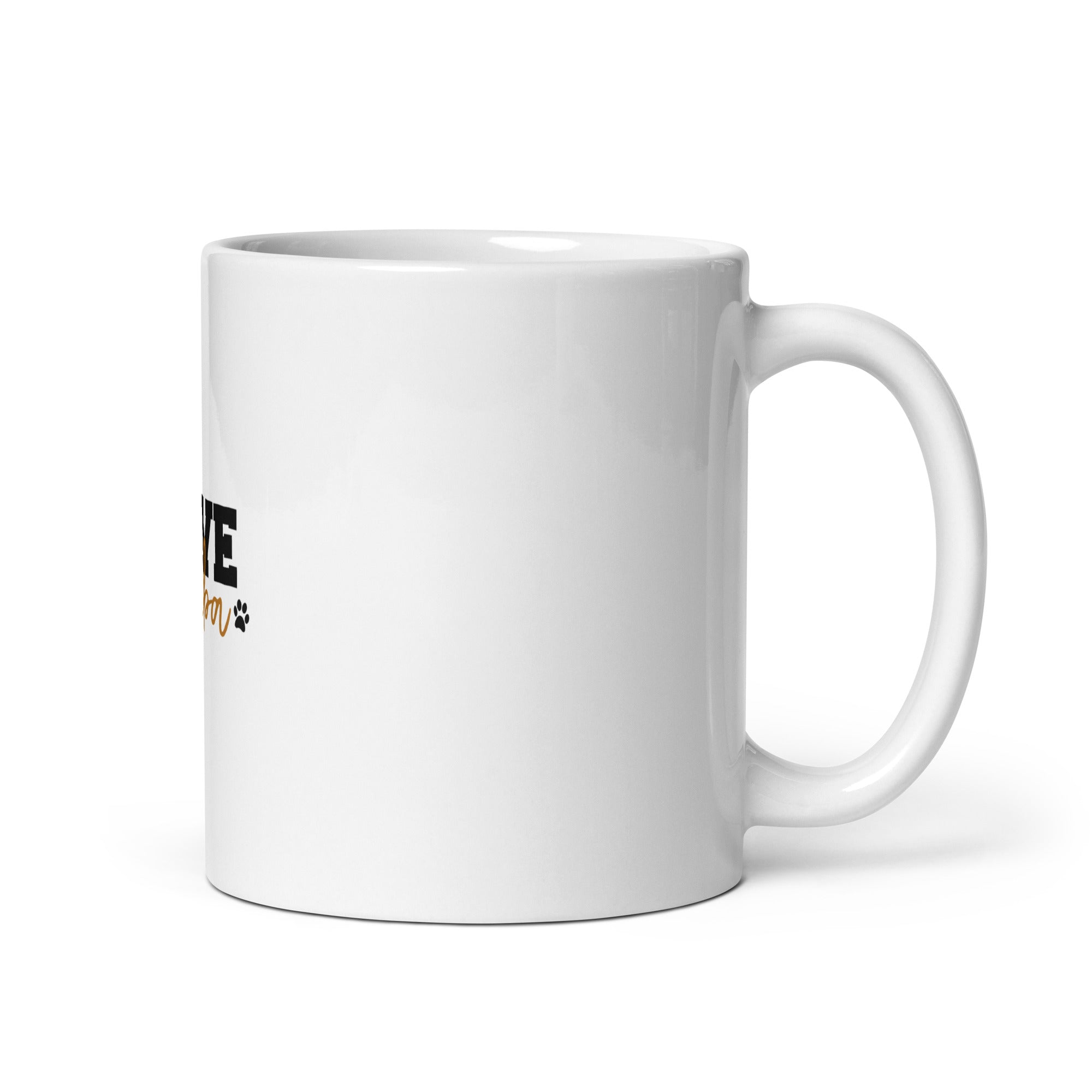 LOVE SHIBA - White glossy mug