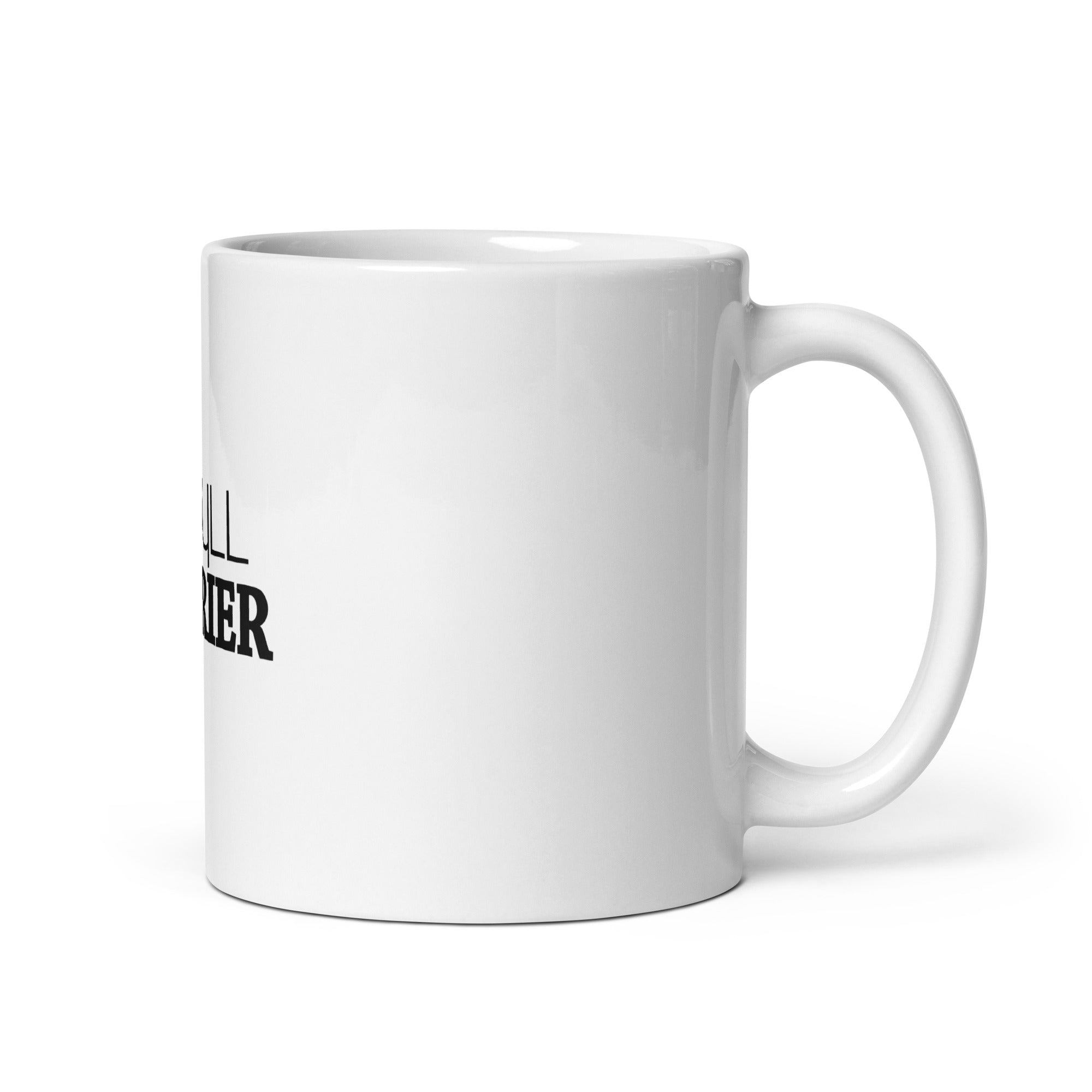 BULL TERRIER - White glossy mug