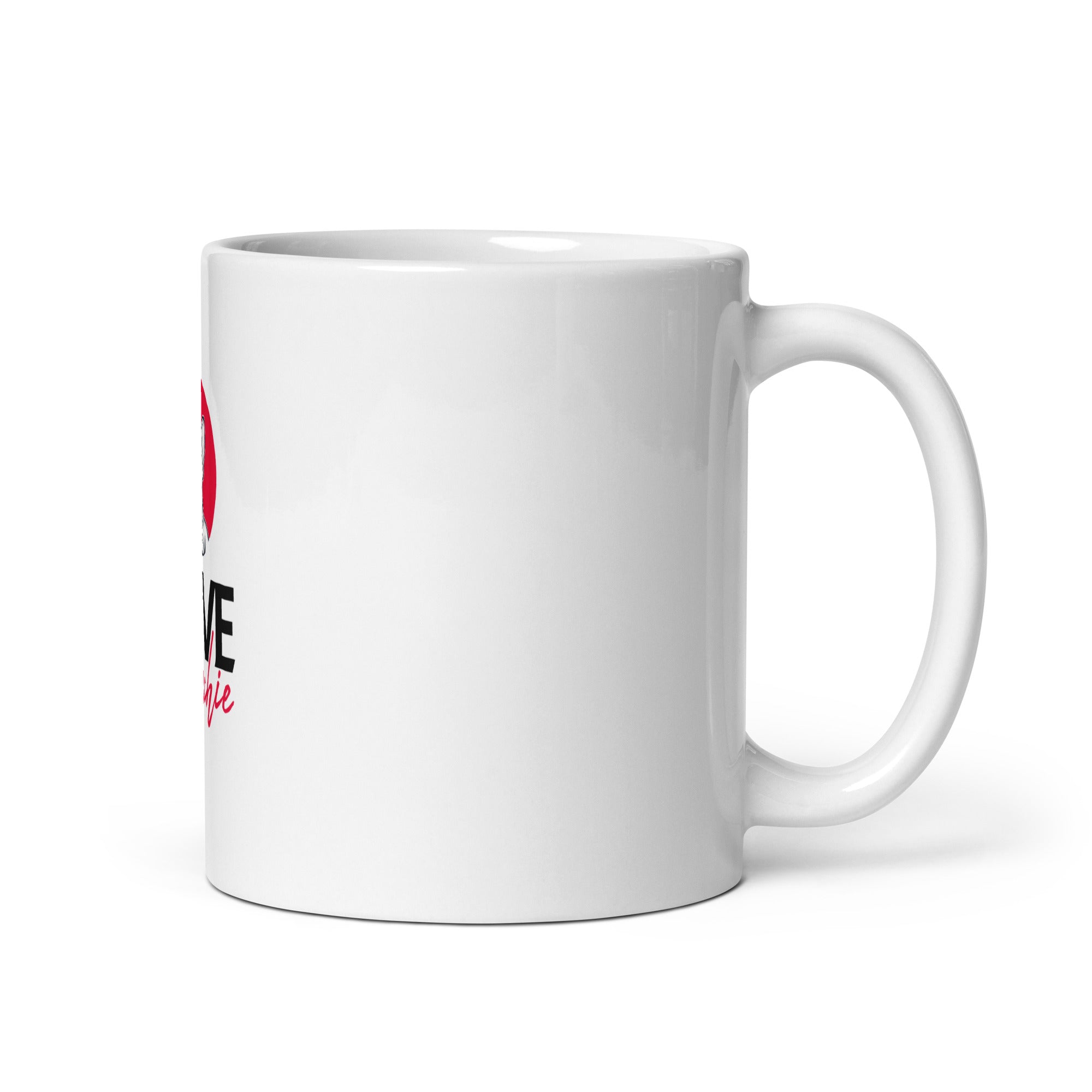 LOVE FRENCHIE - White glossy mug