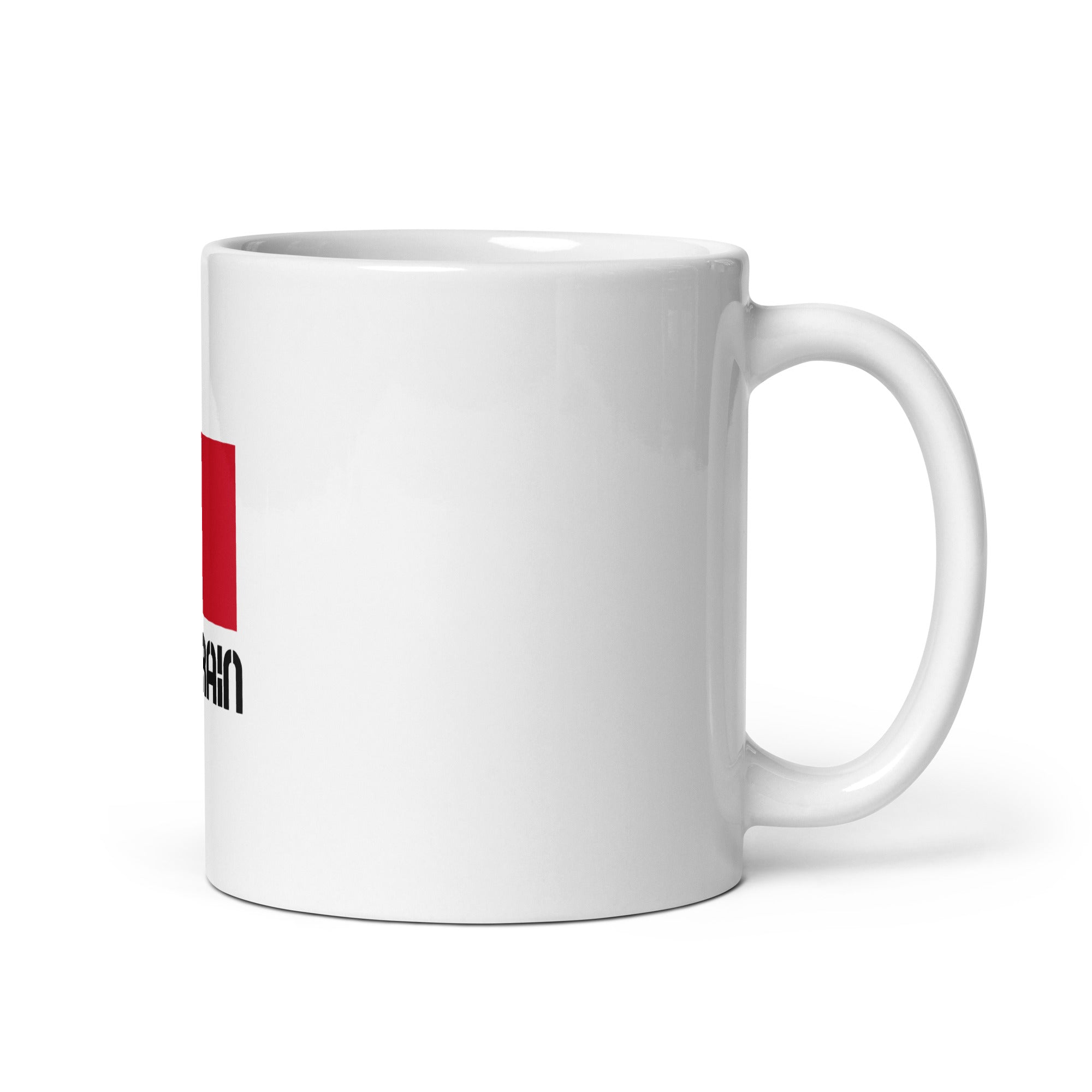 BAHRAIN - White glossy mug