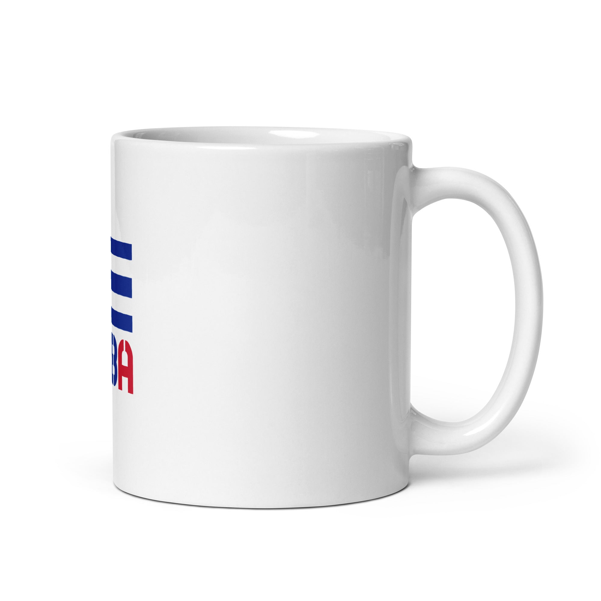 CUBA - White glossy mug