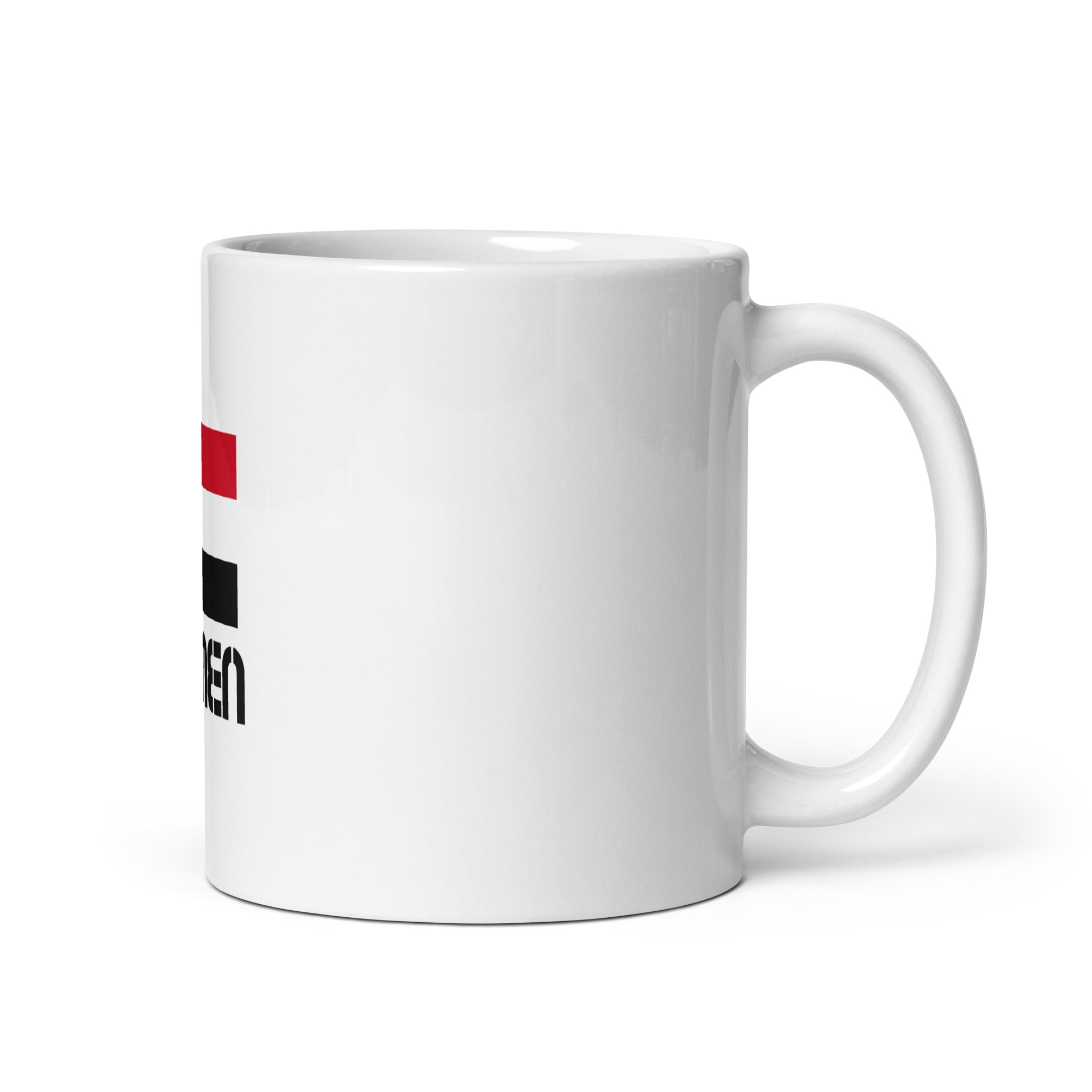 YEMEN - White glossy mug