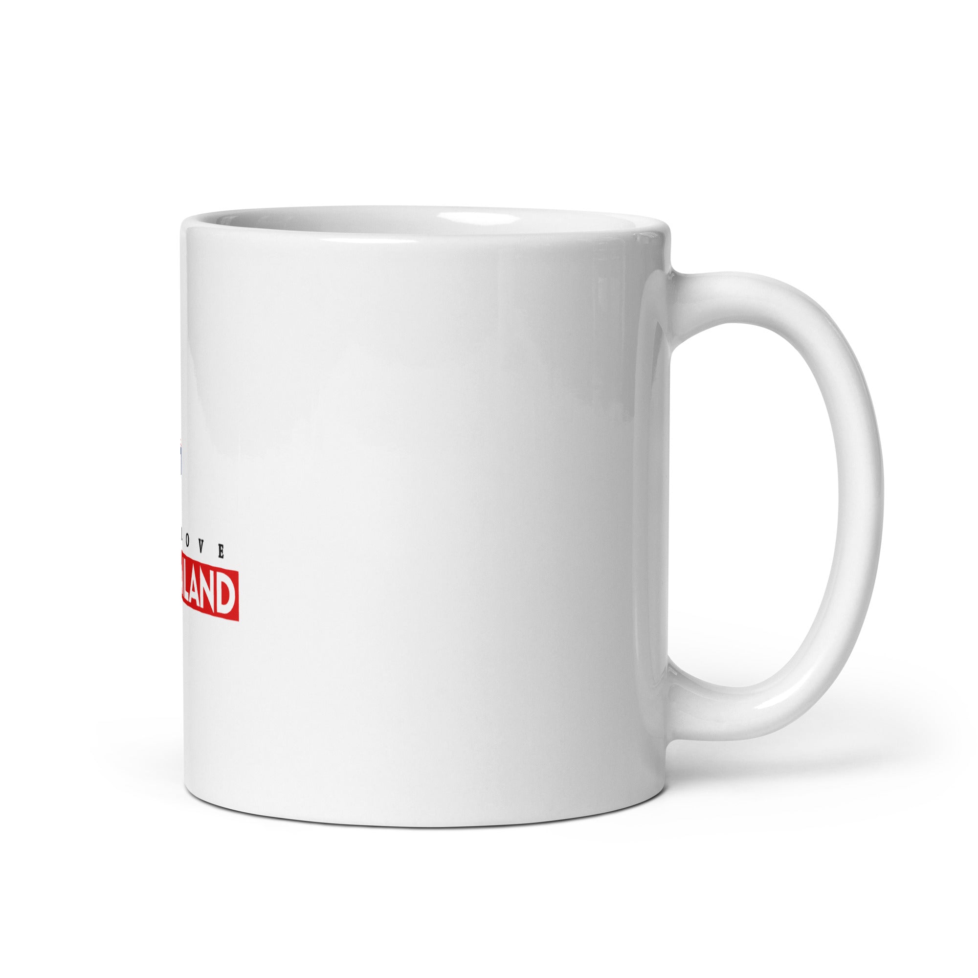 I LOVE THAILAND - White glossy mug