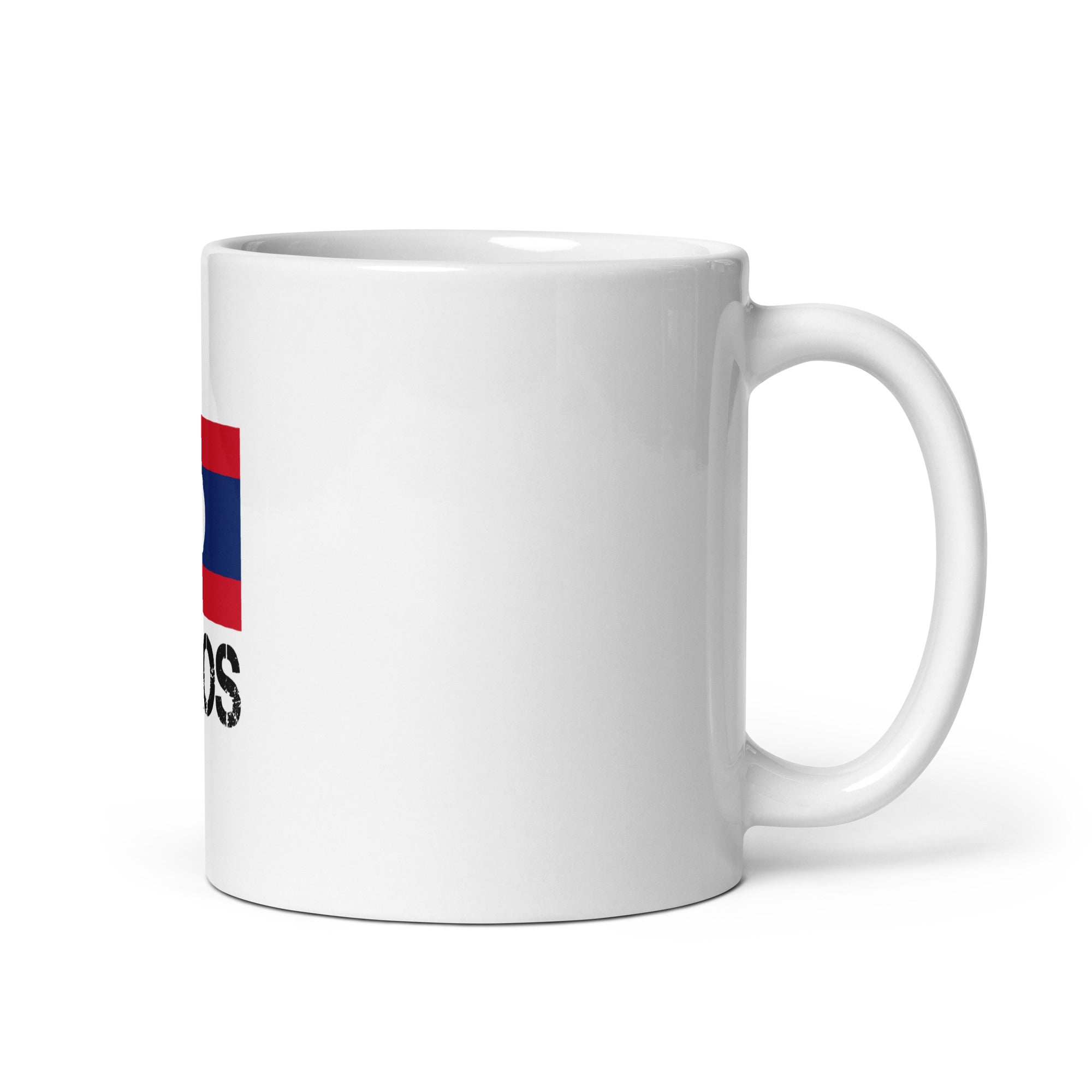 LAOS - White glossy mug