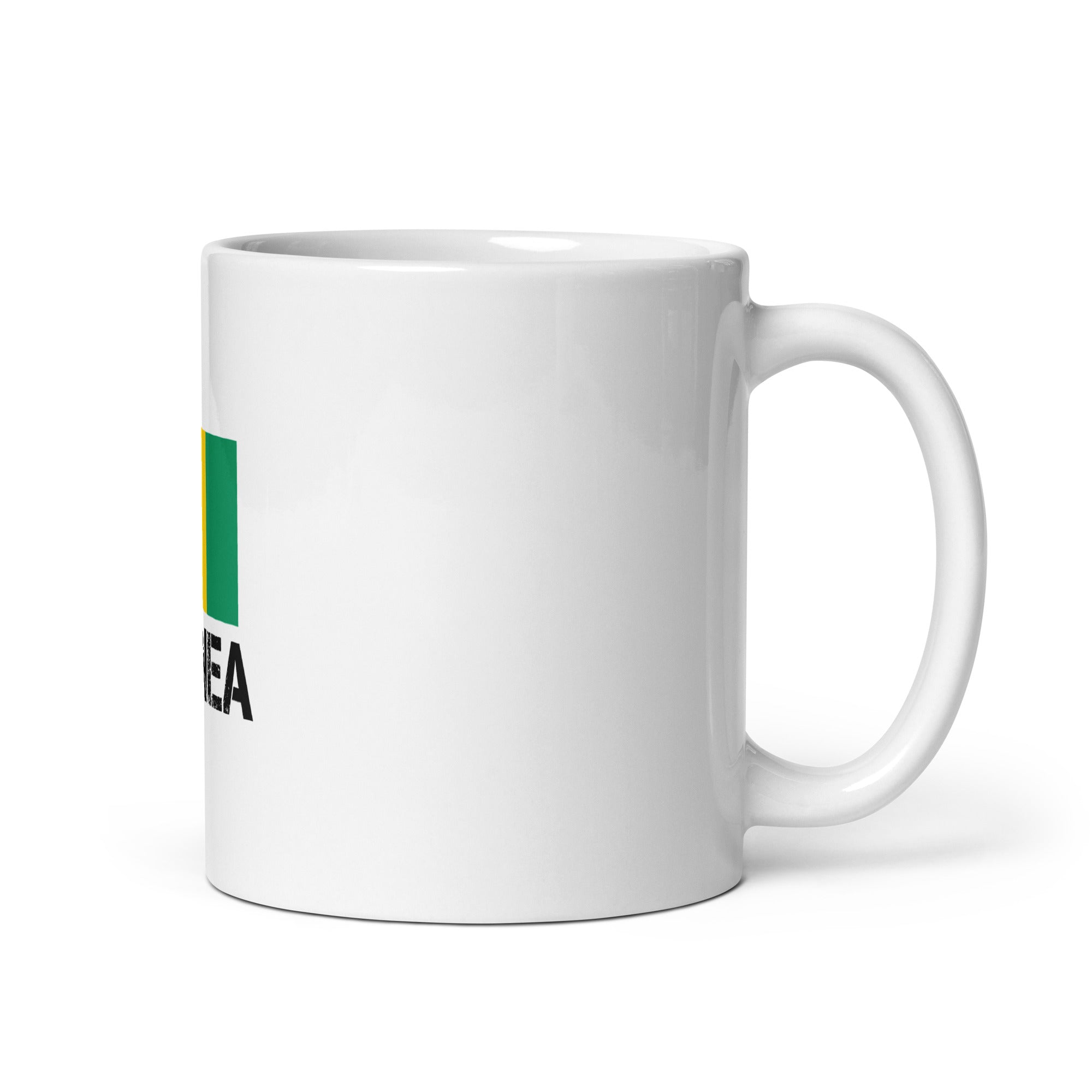 GUINEA - White glossy mug