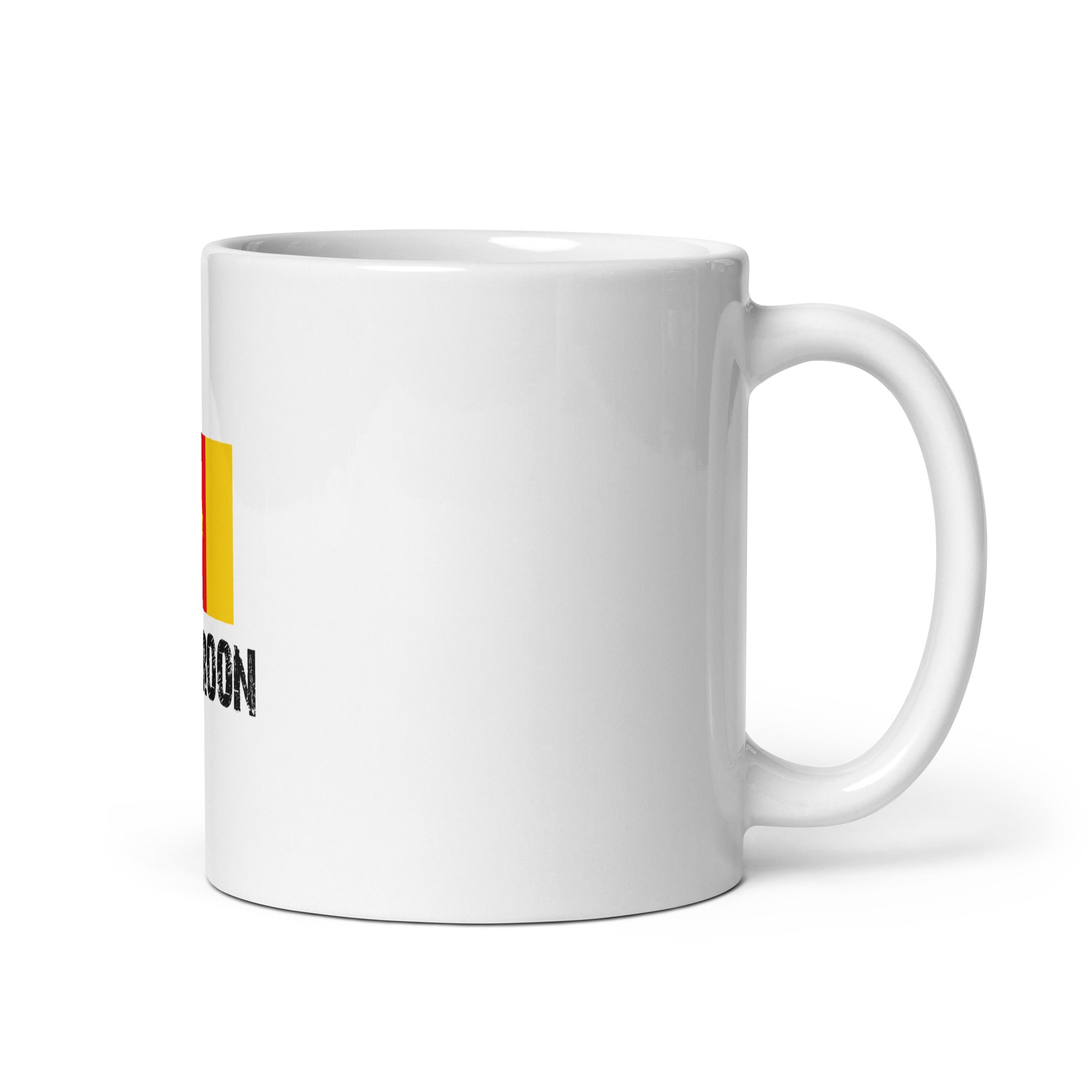 CAMEROON- White glossy mug
