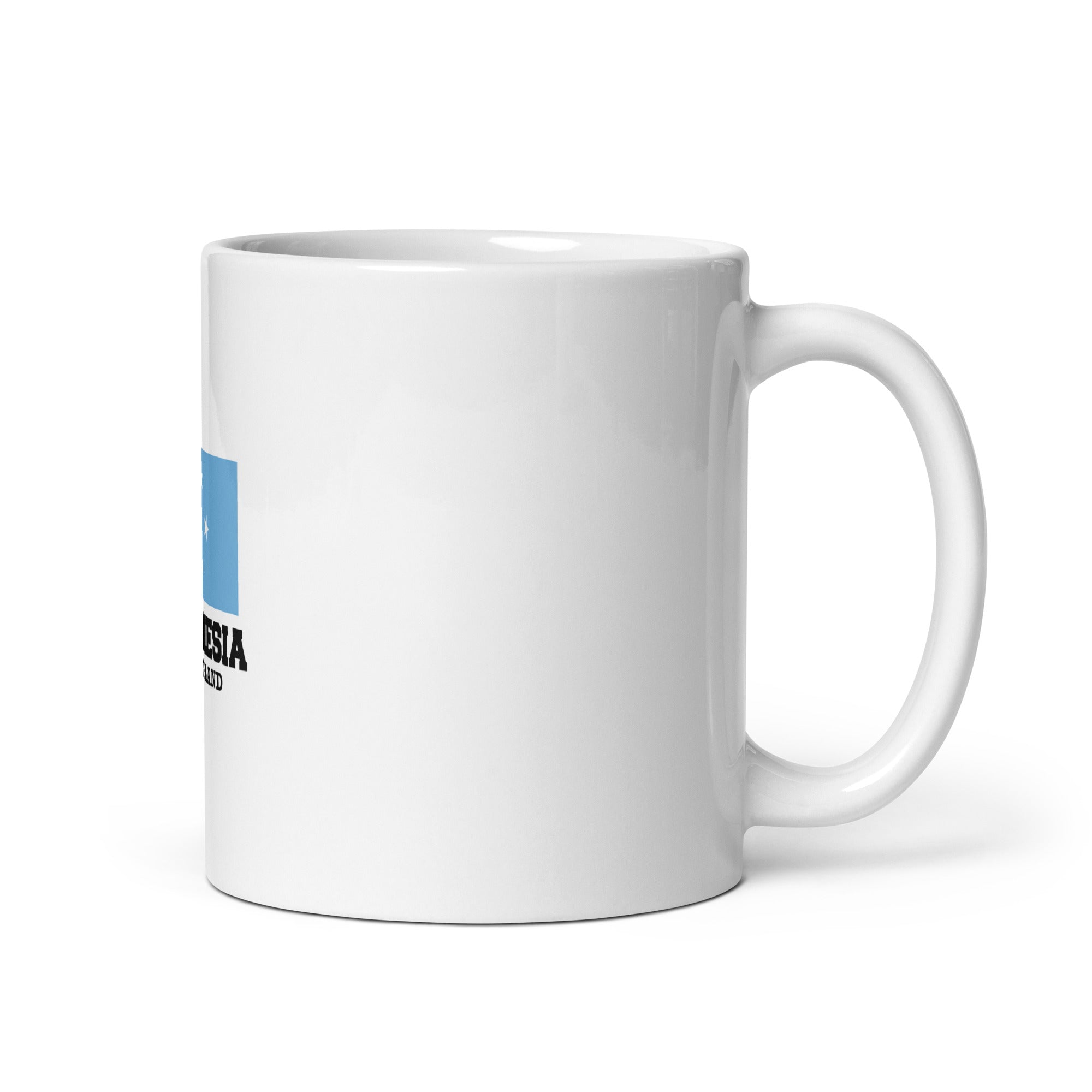 MICRONESIA - White glossy mug