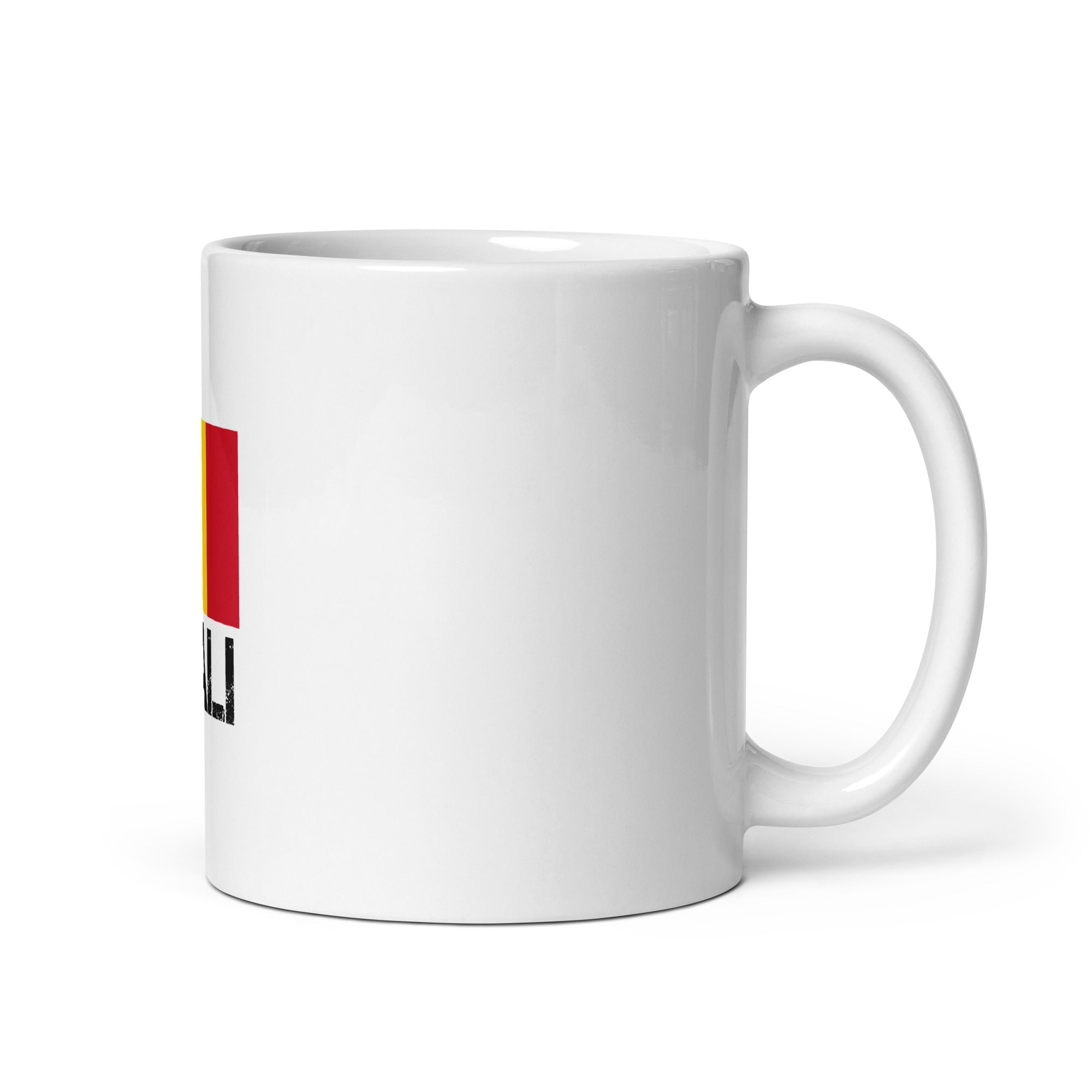 MALI - White glossy mug