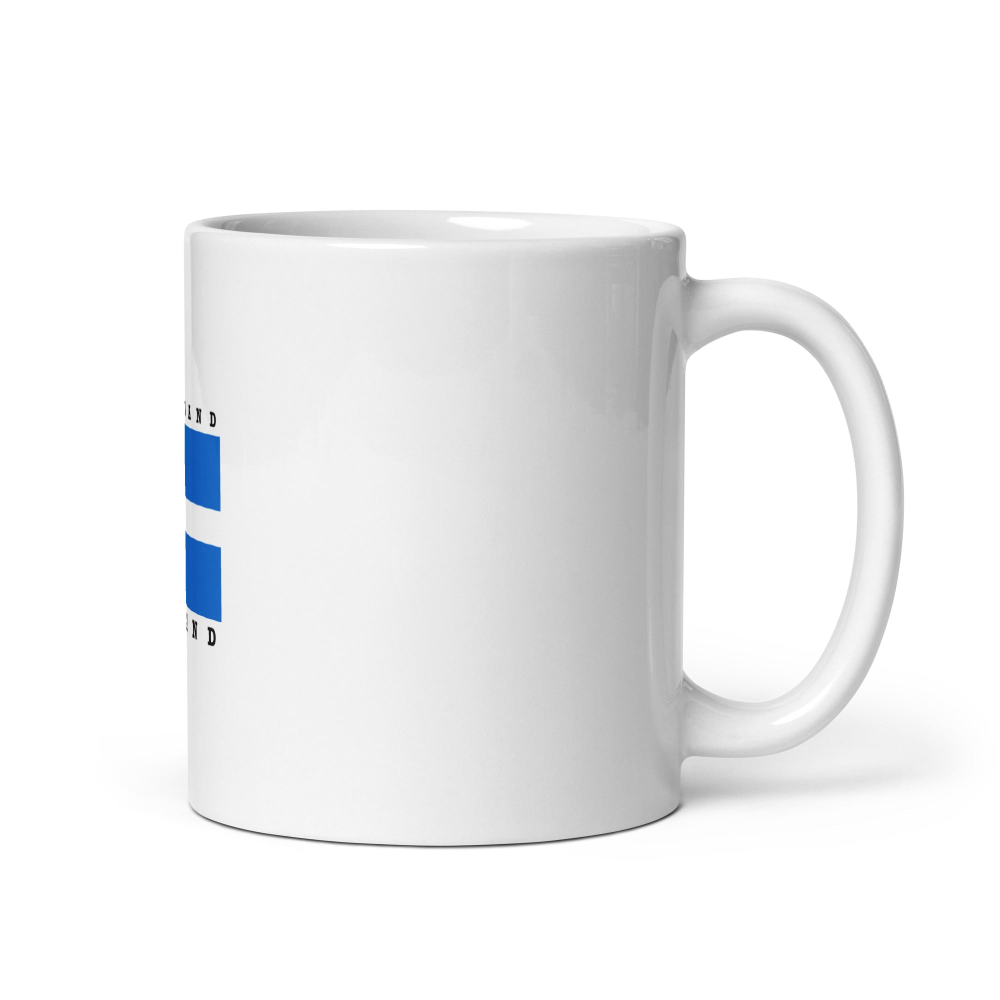 SHETLAND ISLAND - White glossy mug