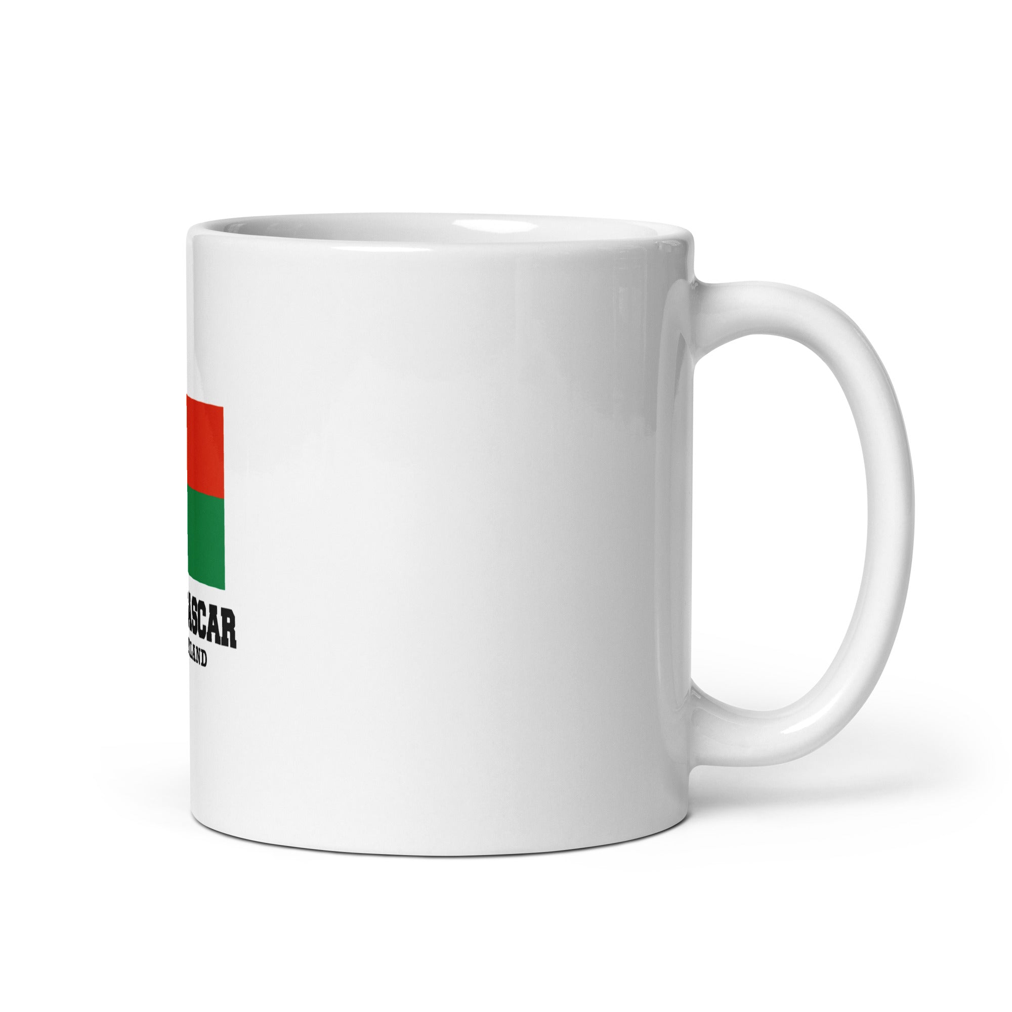 MADAGASCAR - White glossy mug