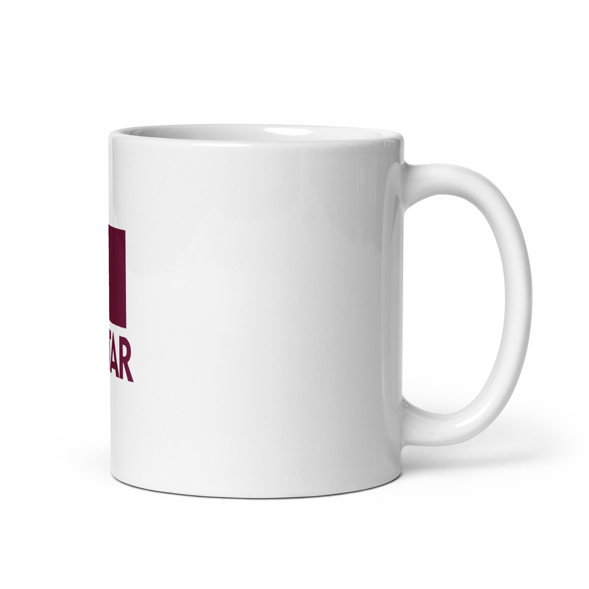 QATAR - White glossy mug