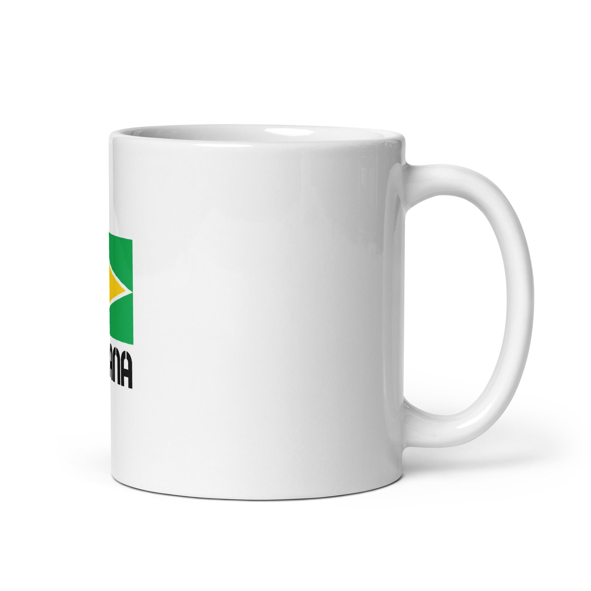 GUYANA - White glossy mug