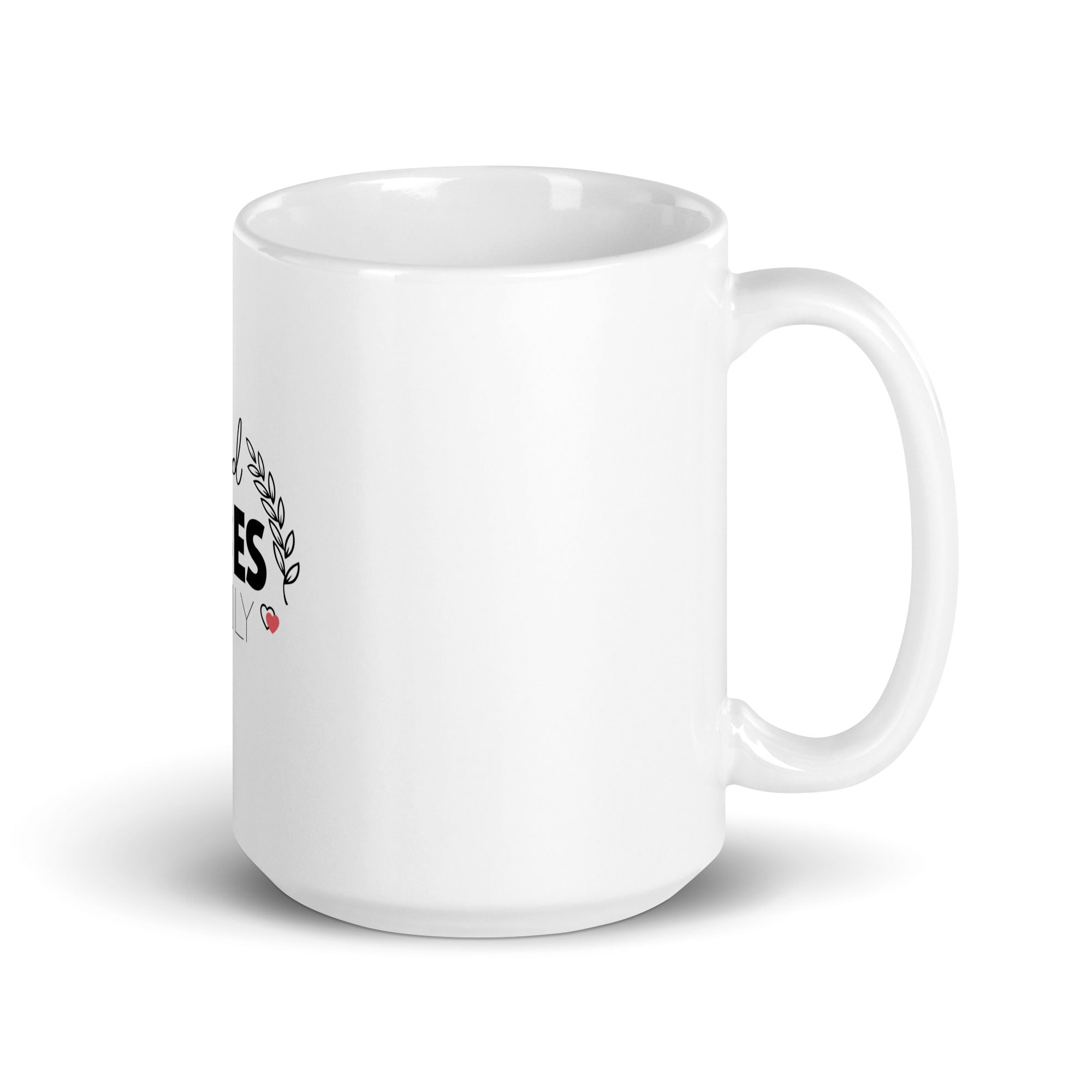 GOOD VIBES ONLY - White glossy mug