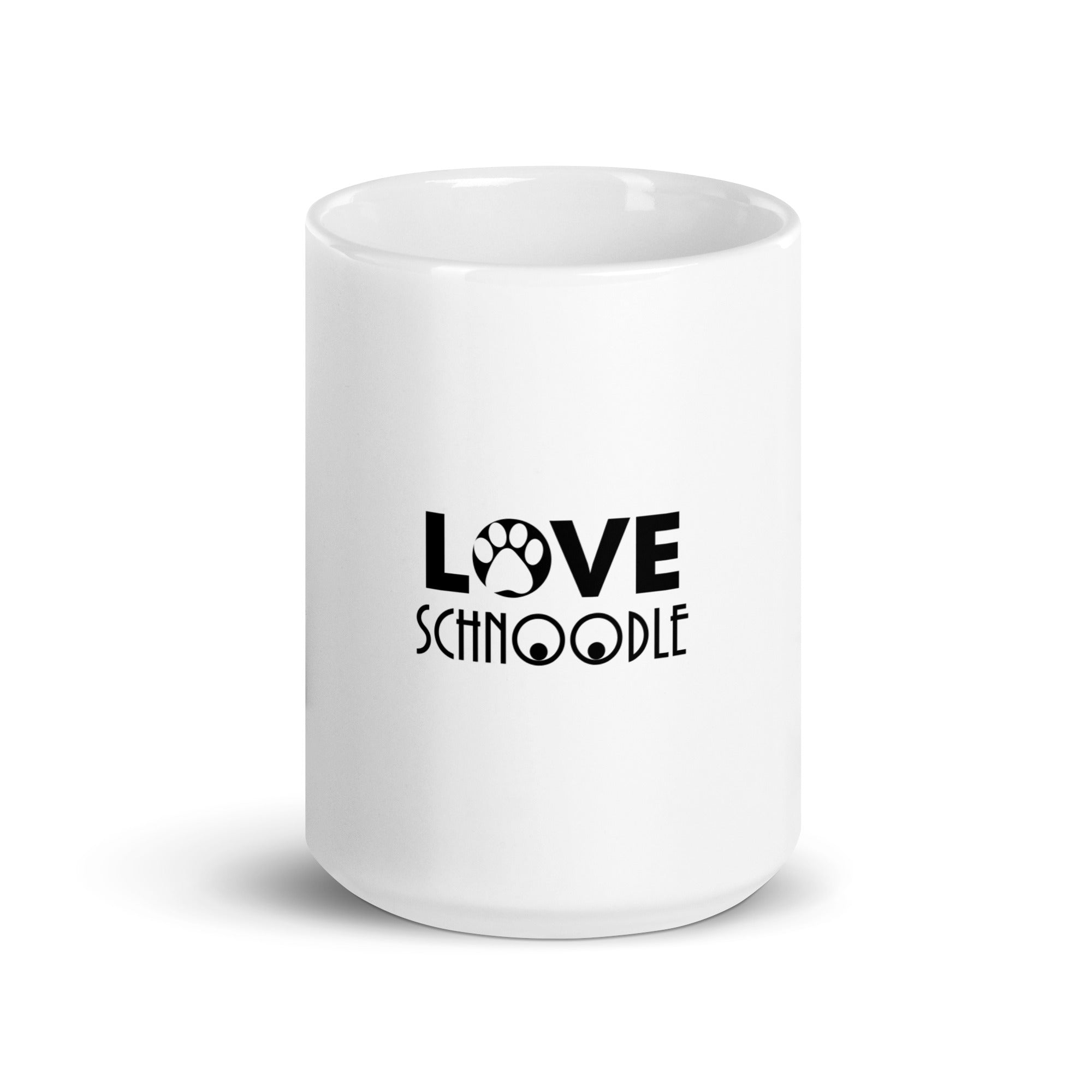 LOVE SCHNOODLE - White glossy mug