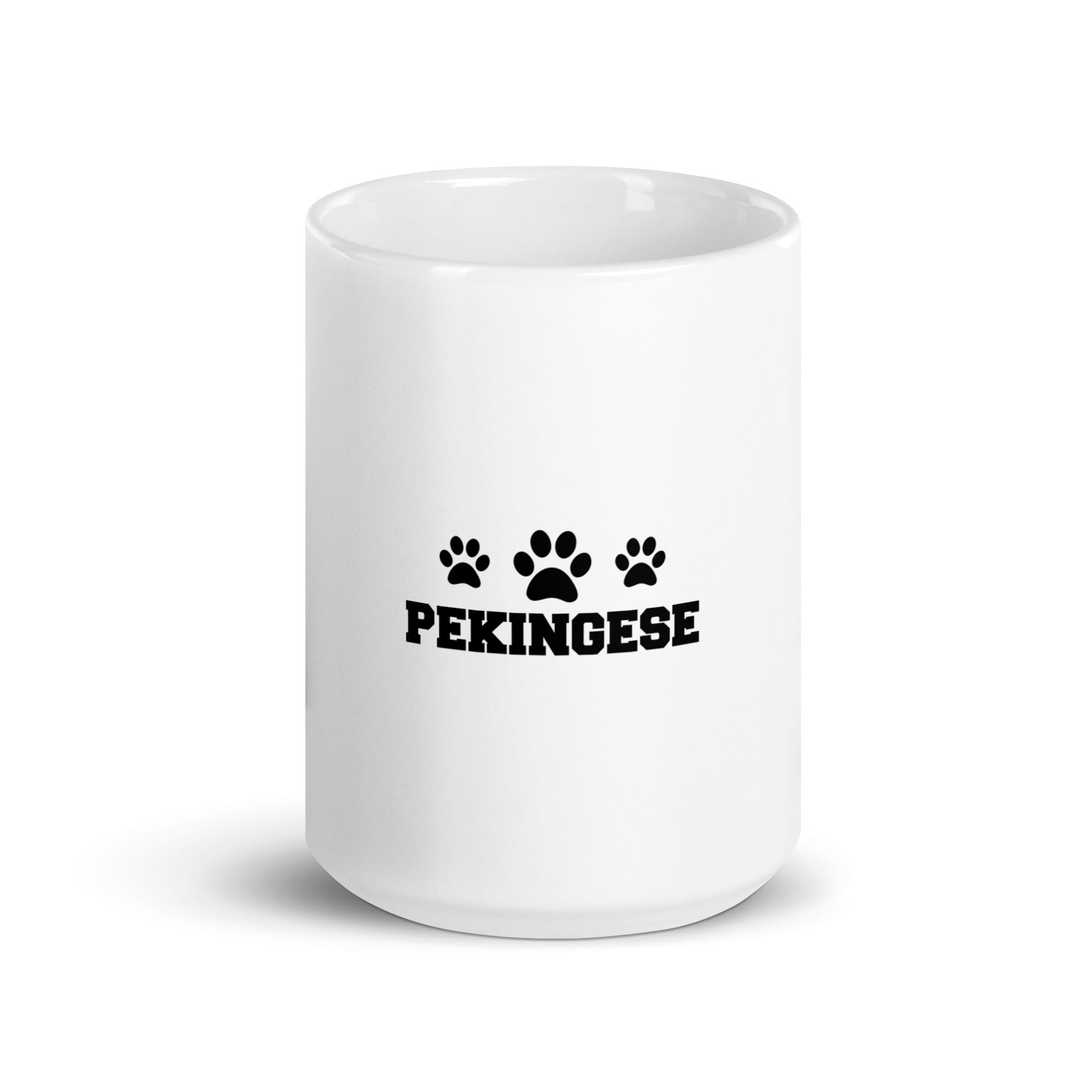 PEKINGESE - White glossy mug