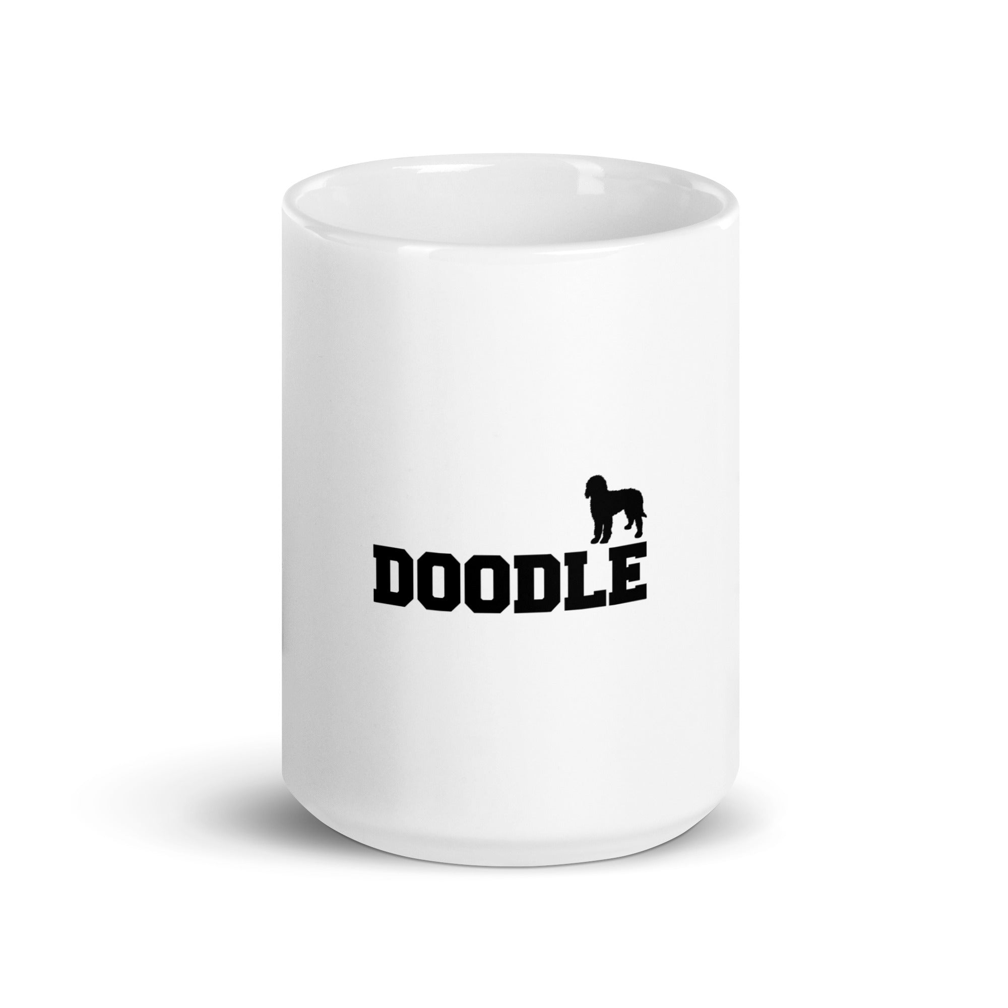 DOODLE - White glossy mug