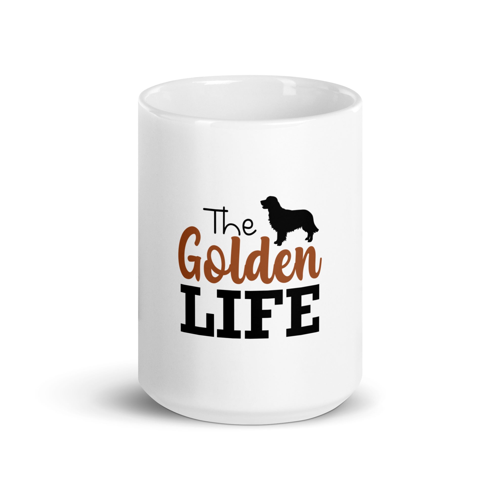 THE GOLDEN LIFE - White glossy mug