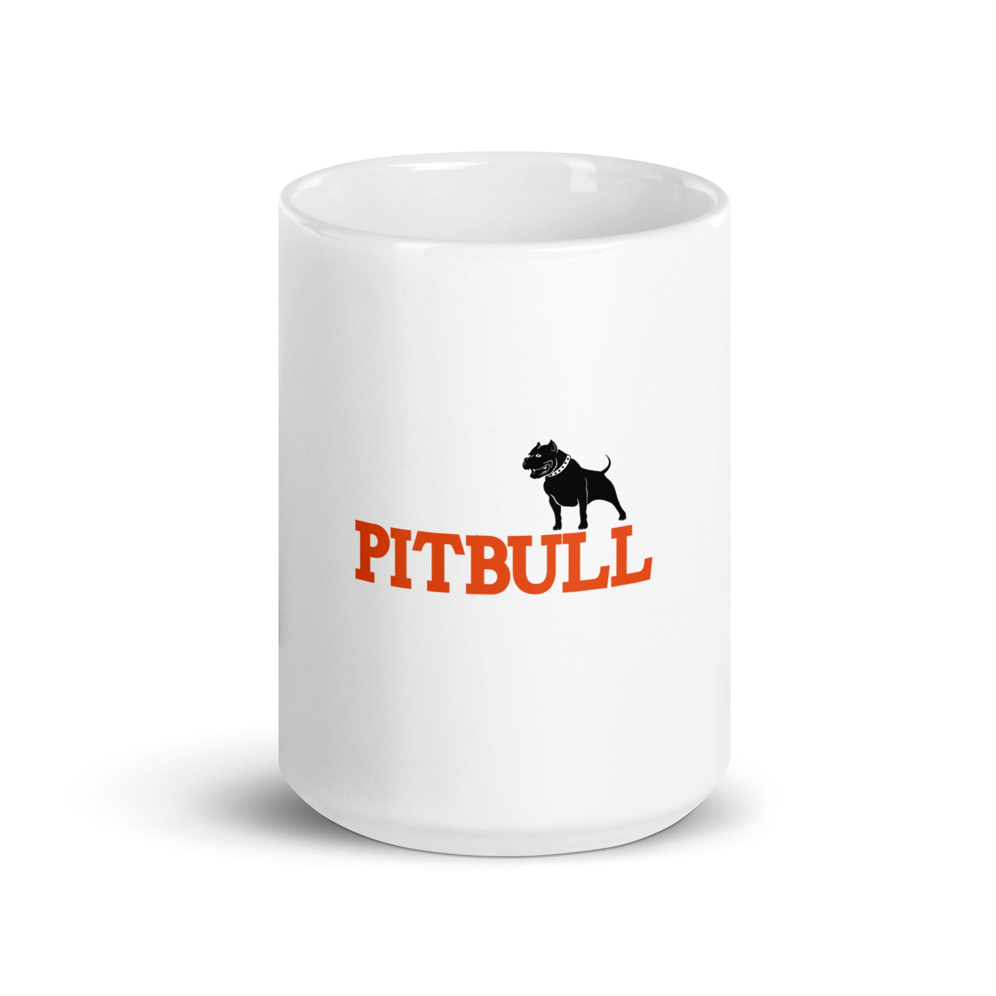 PITBULL - White glossy mug