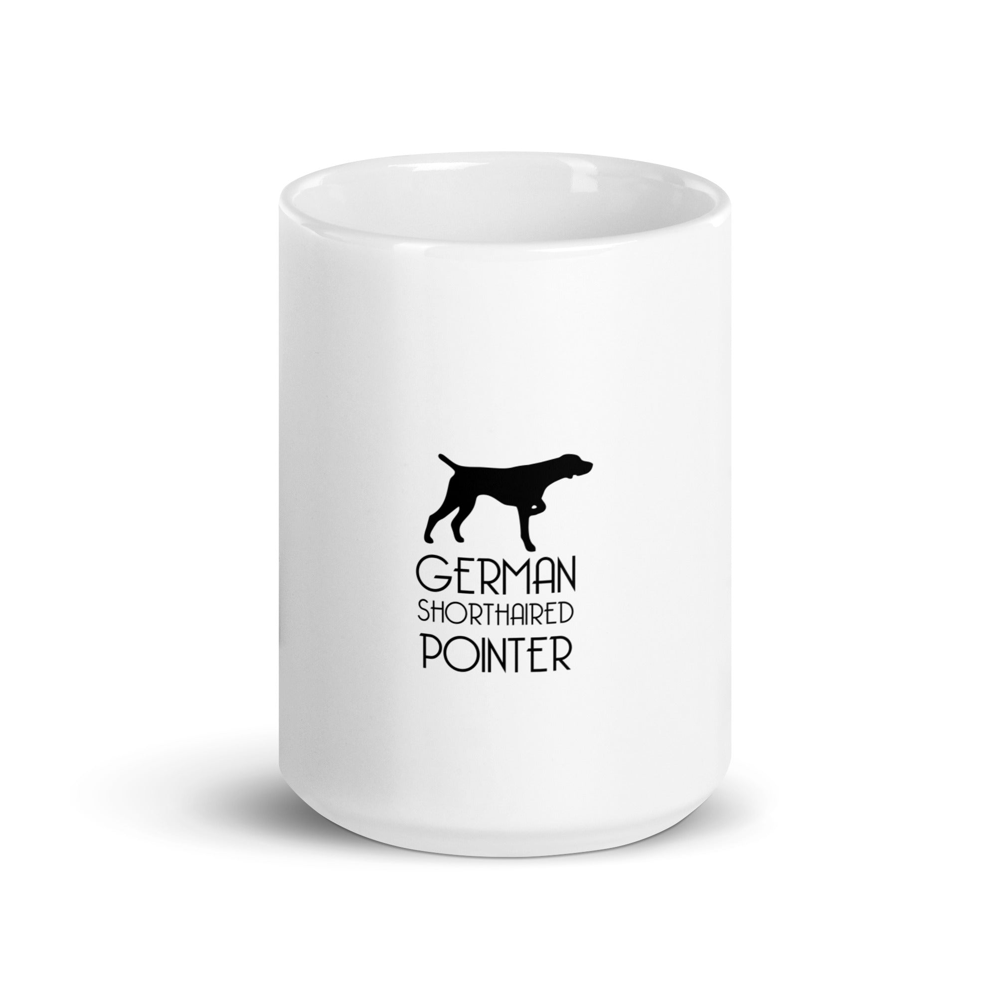 GERMAN SHORTHAIRED POINTER - White glossy mug