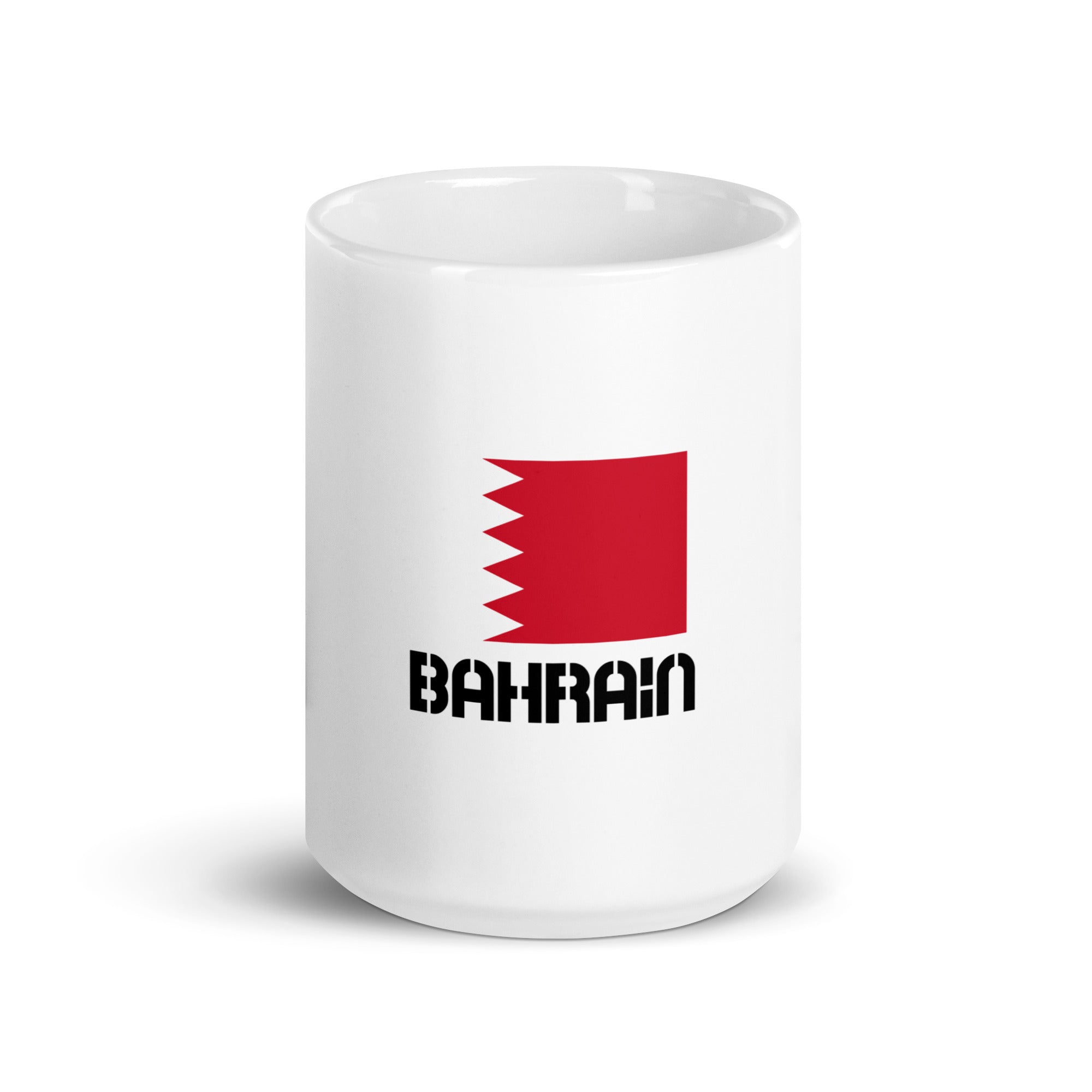 BAHRAIN - White glossy mug