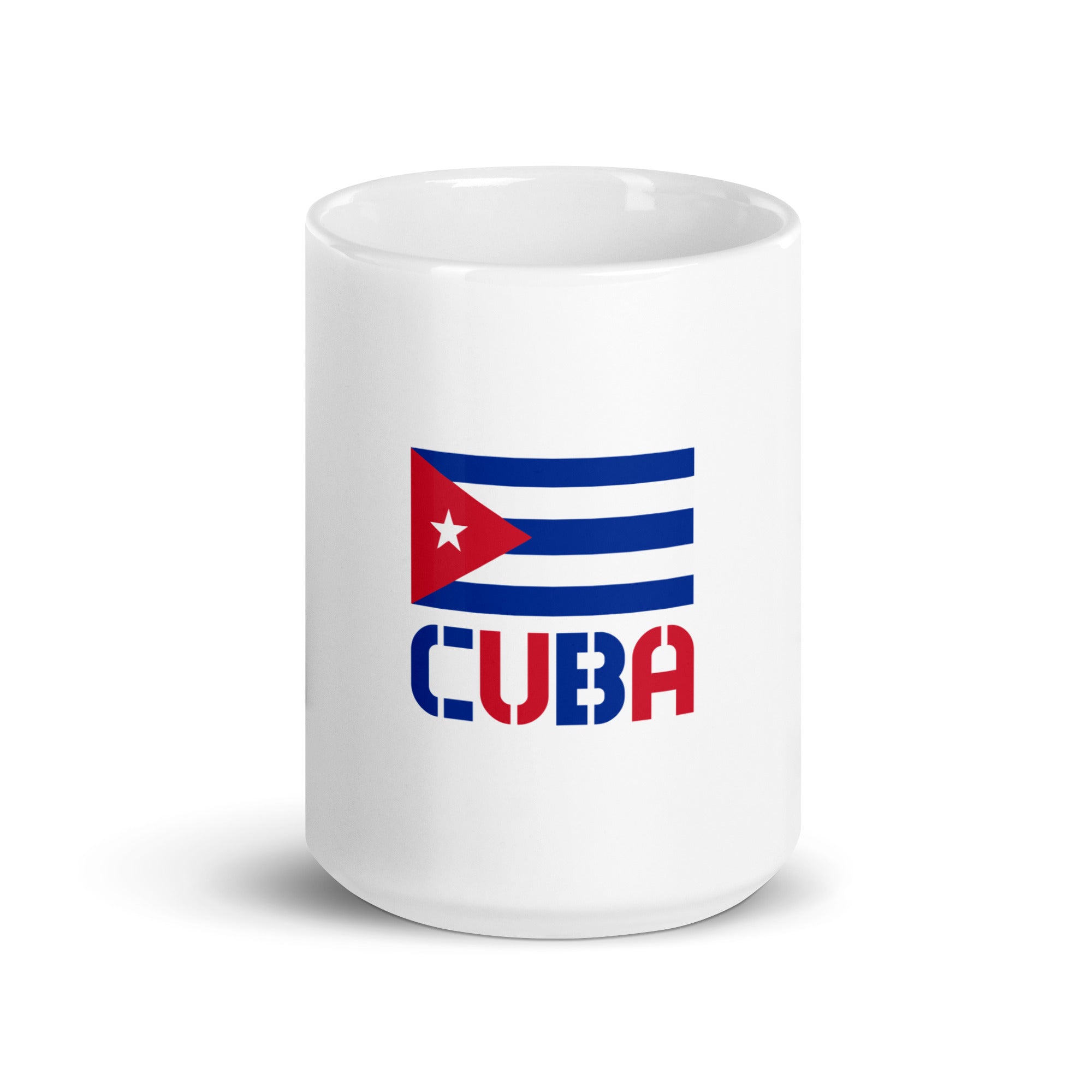 CUBA - White glossy mug