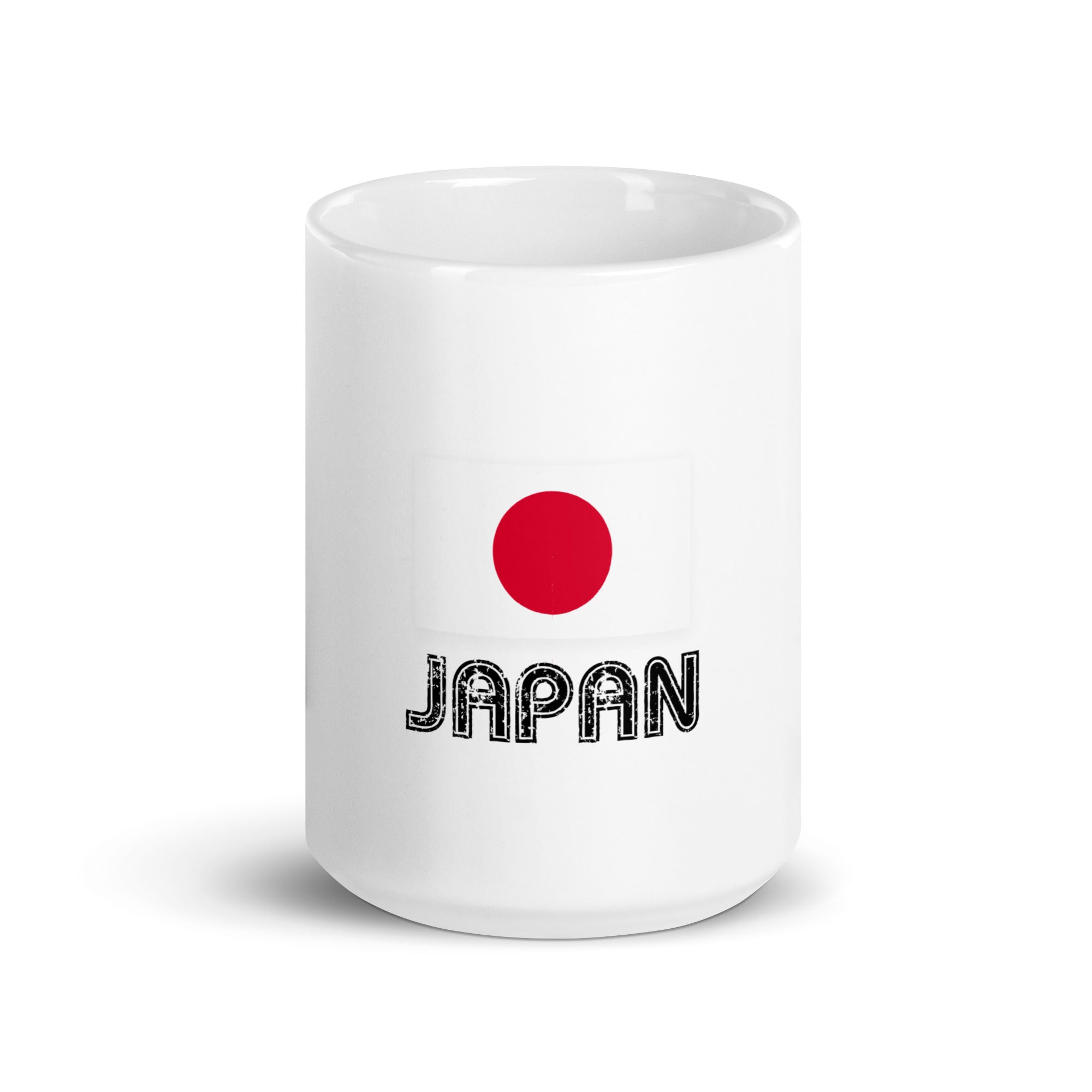 JAPAN - White glossy mug