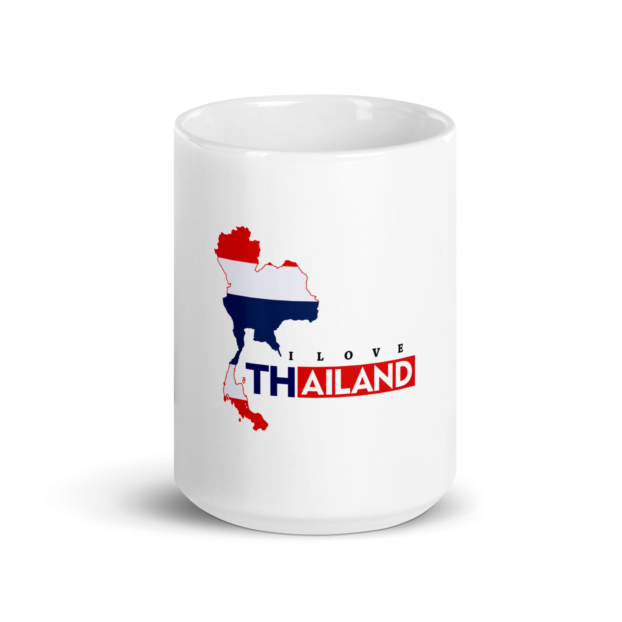 I LOVE THAILAND - White glossy mug