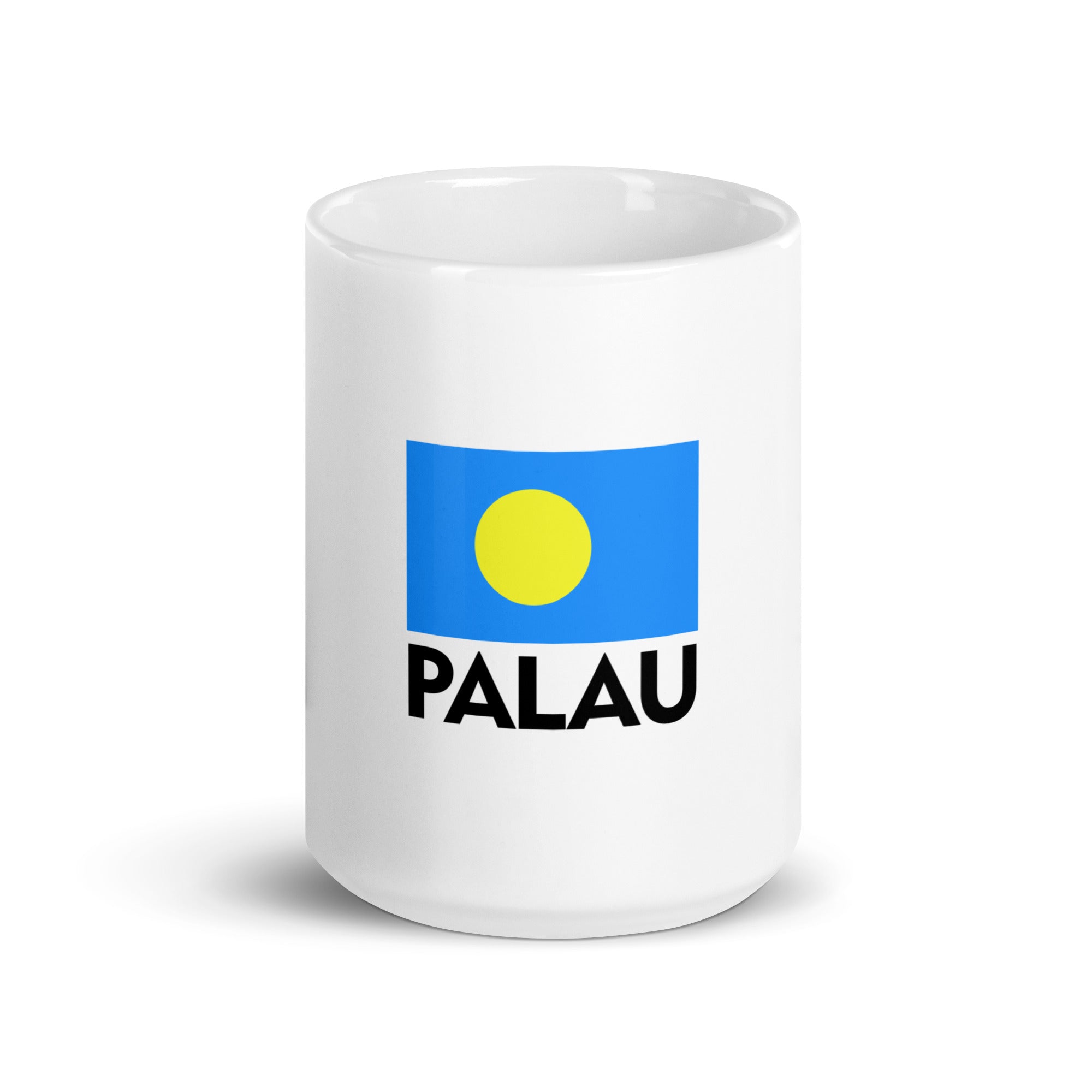 PALAU - White glossy mug