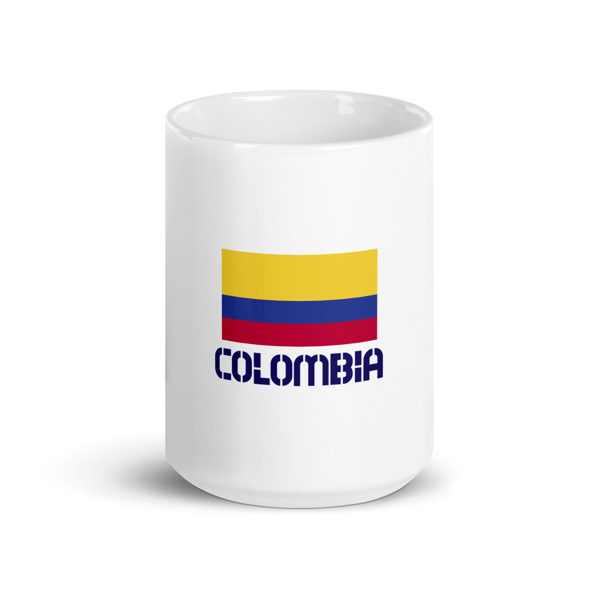COLOMBIA - White glossy mug
