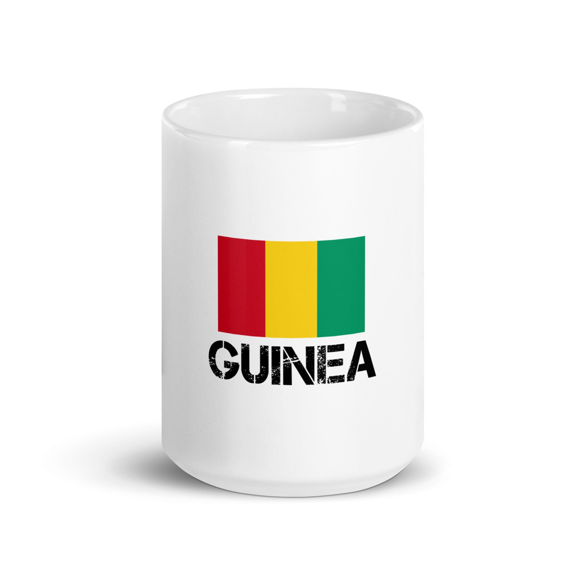 GUINEA - White glossy mug
