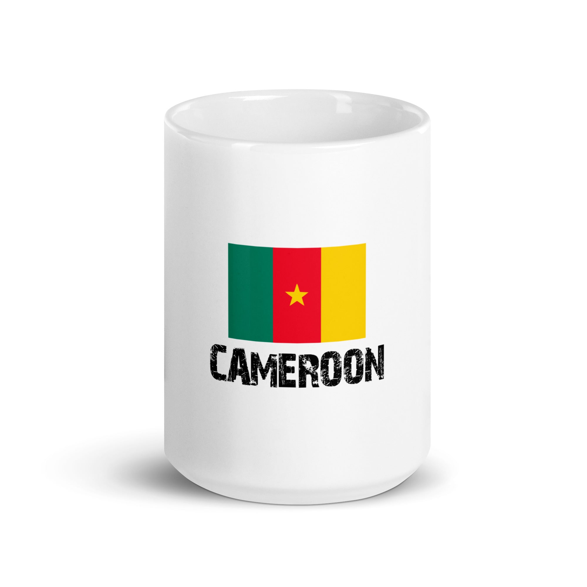 CAMEROON- White glossy mug