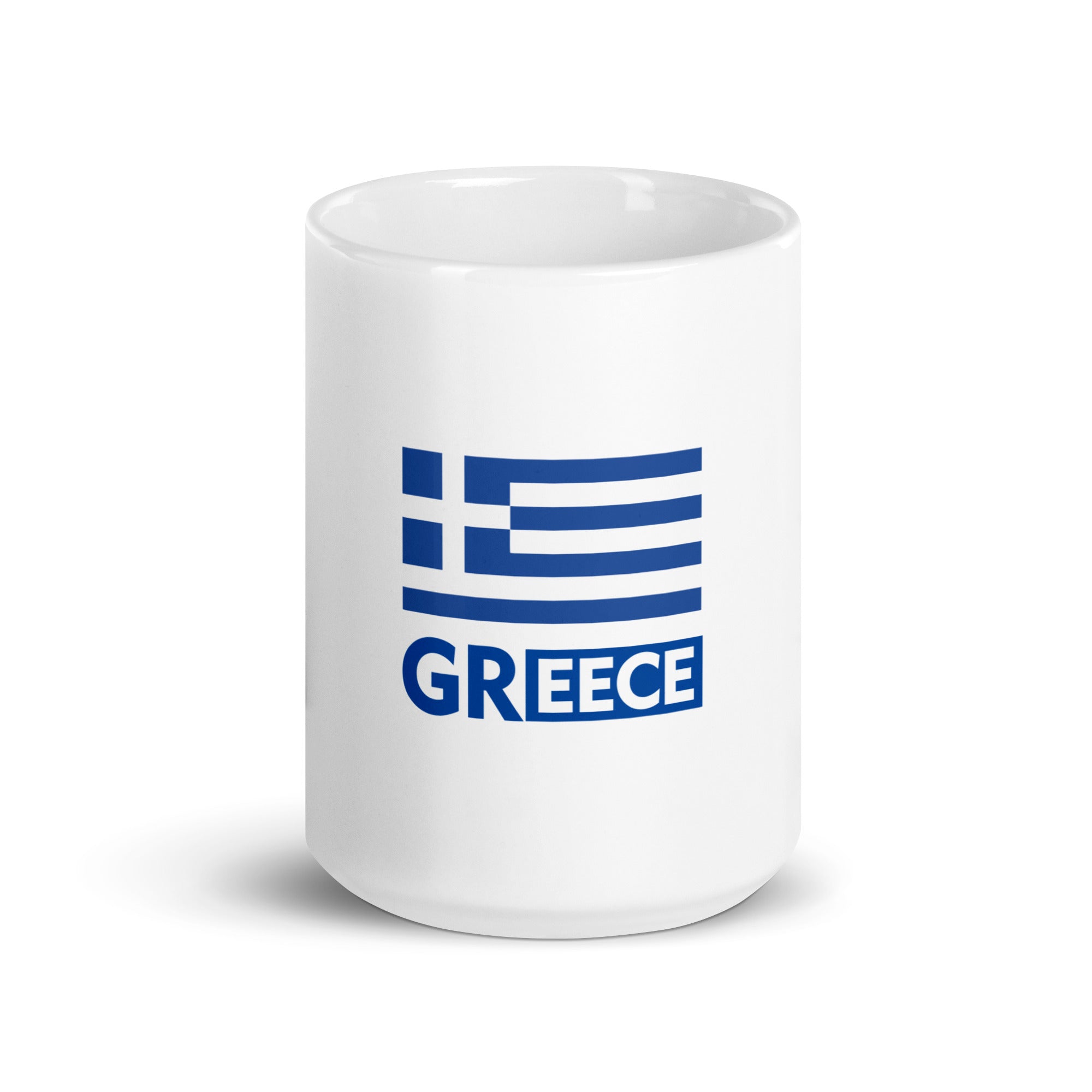 GREECE - White glossy mug