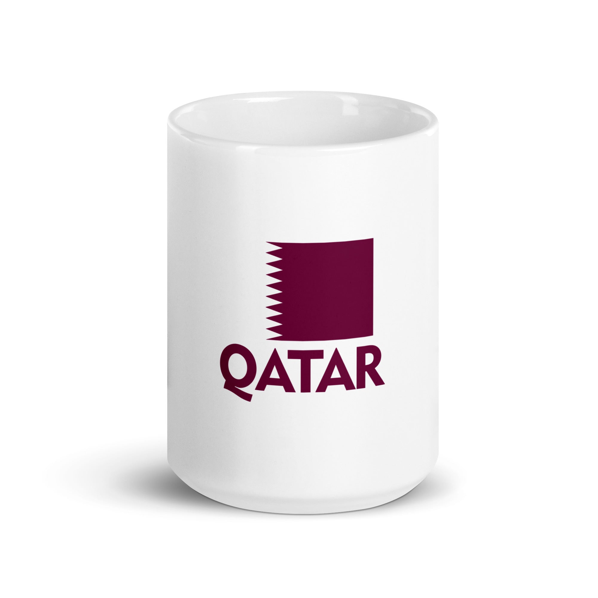 QATAR - White glossy mug