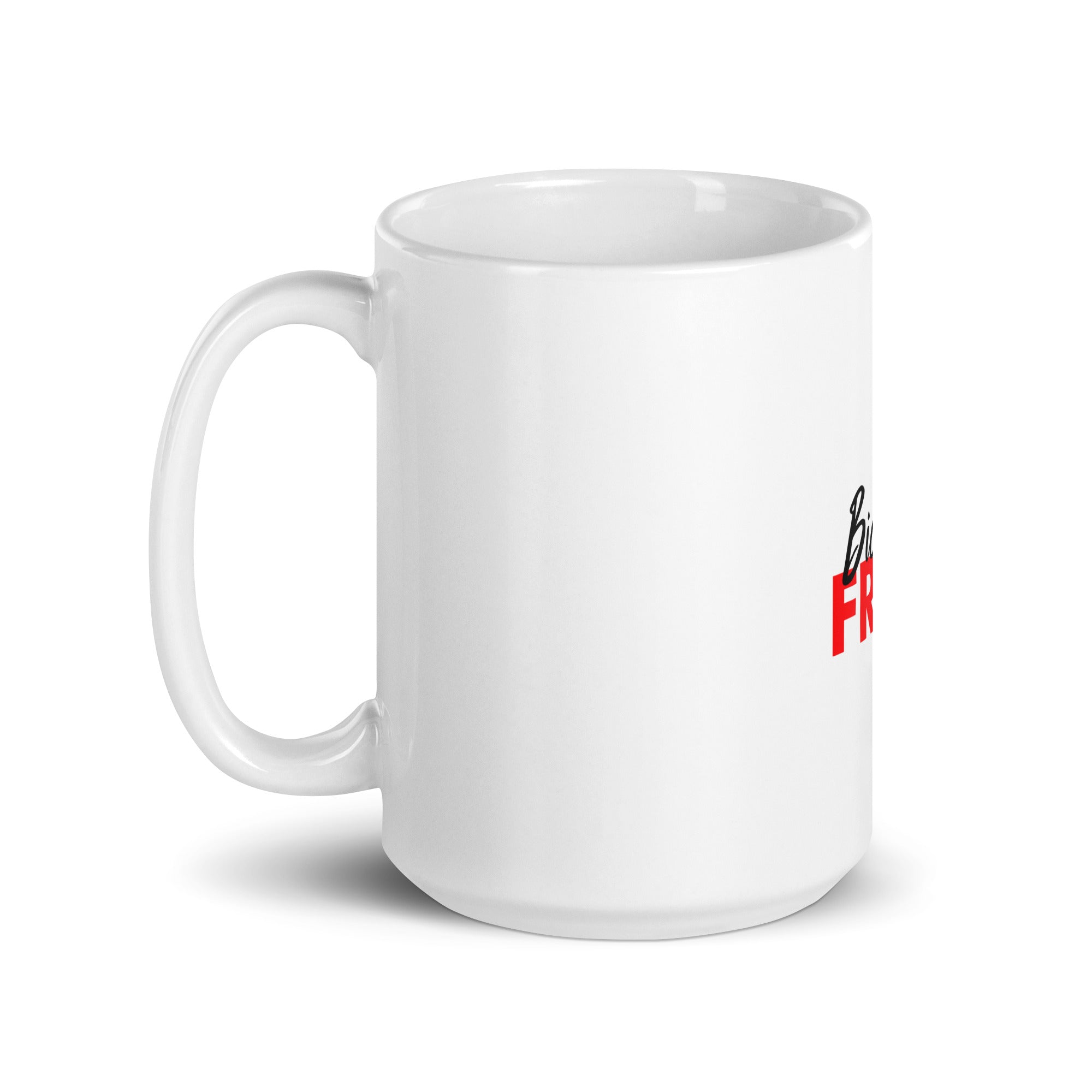 BICHONS FRISE - White glossy mug