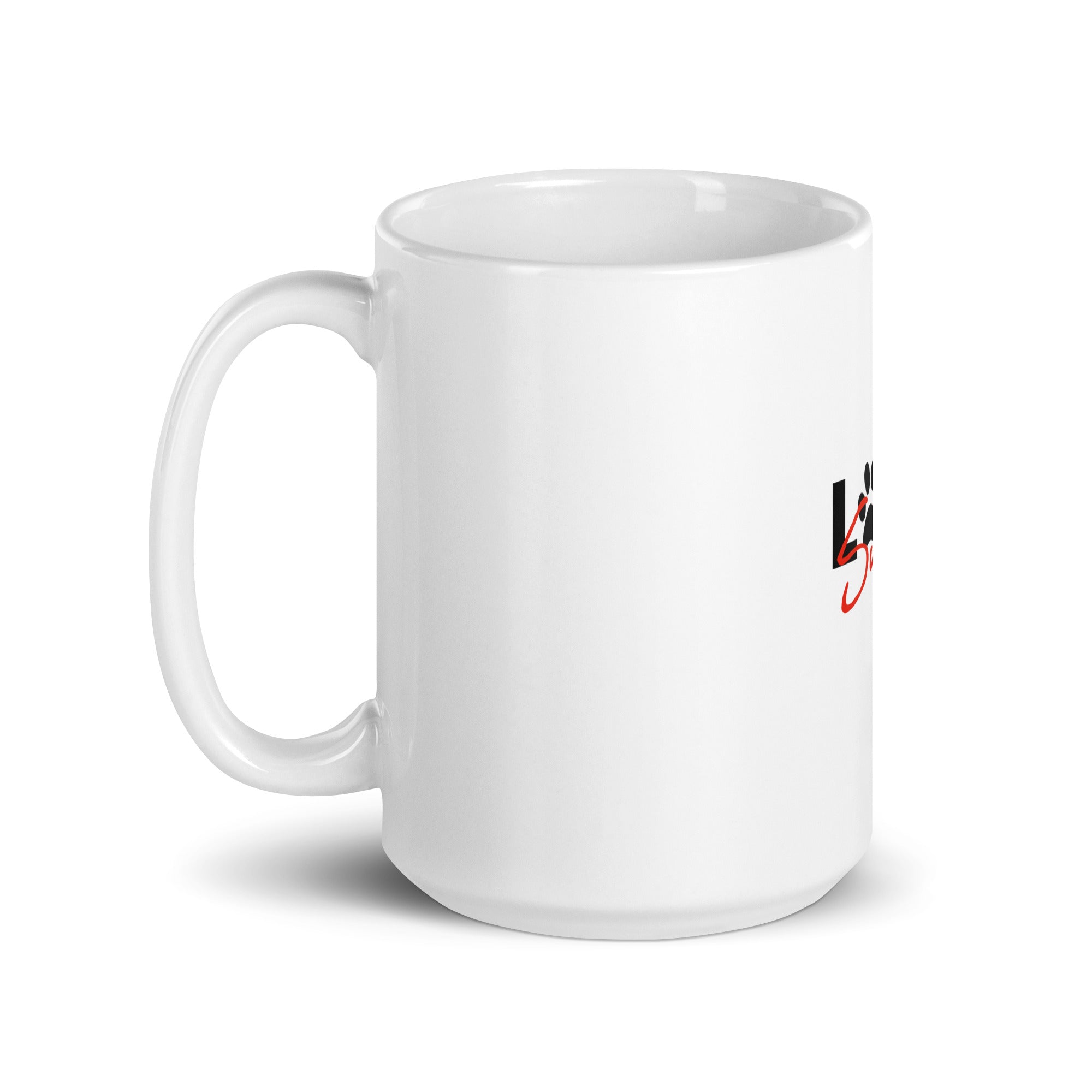 LOVE SWISSY - White glossy mug