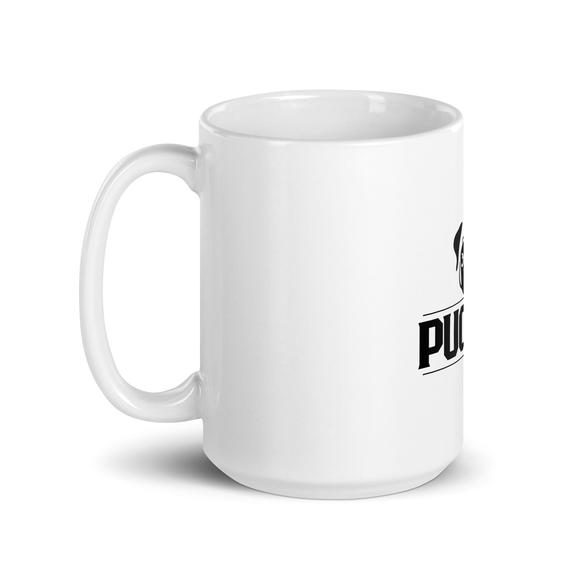 PUG LIFE - White glossy mug
