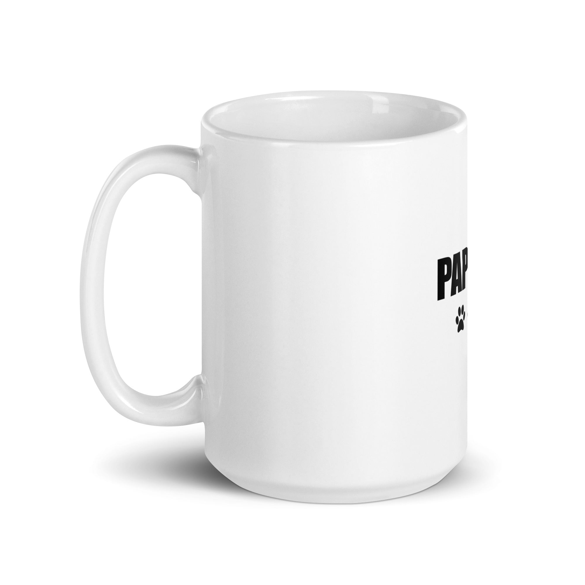 PAPILLON - White glossy mug