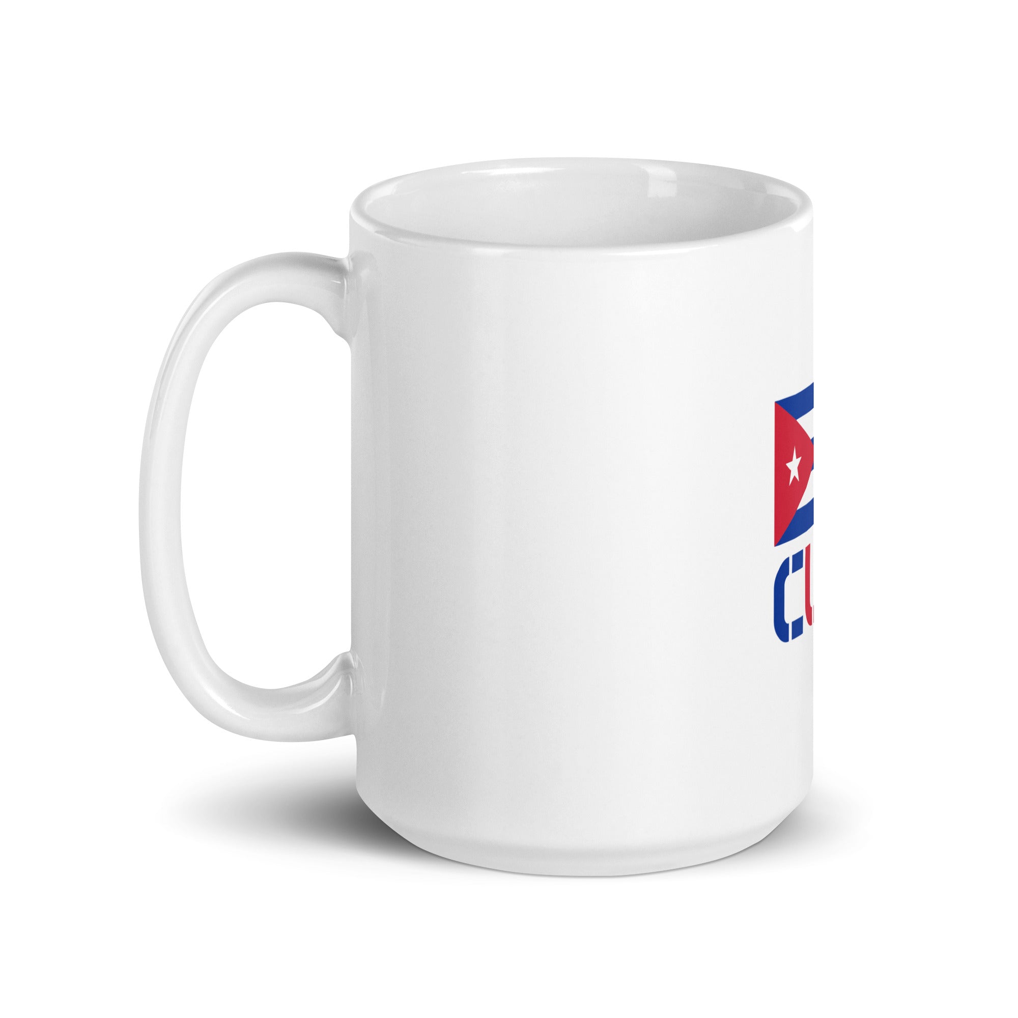 CUBA - White glossy mug