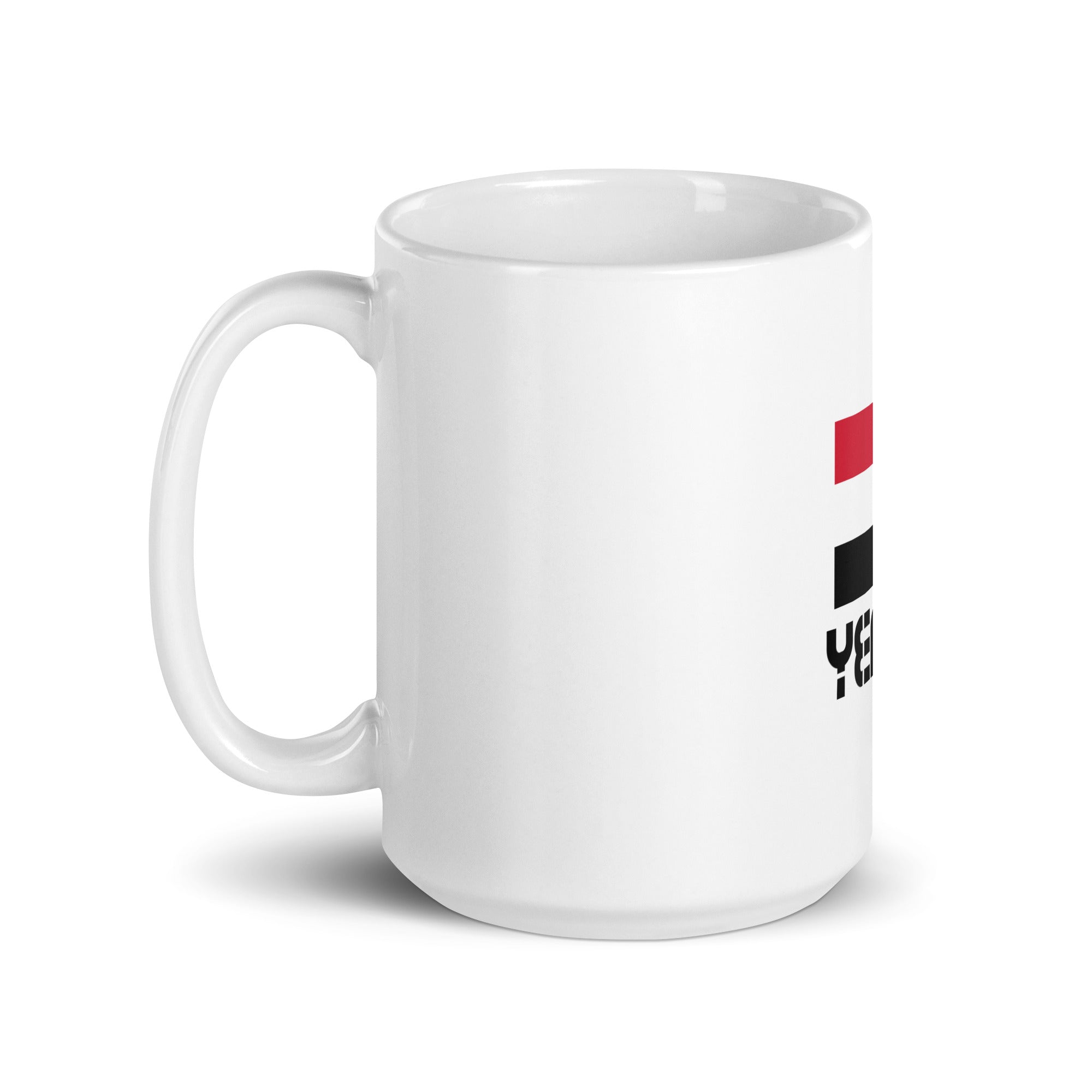 YEMEN - White glossy mug
