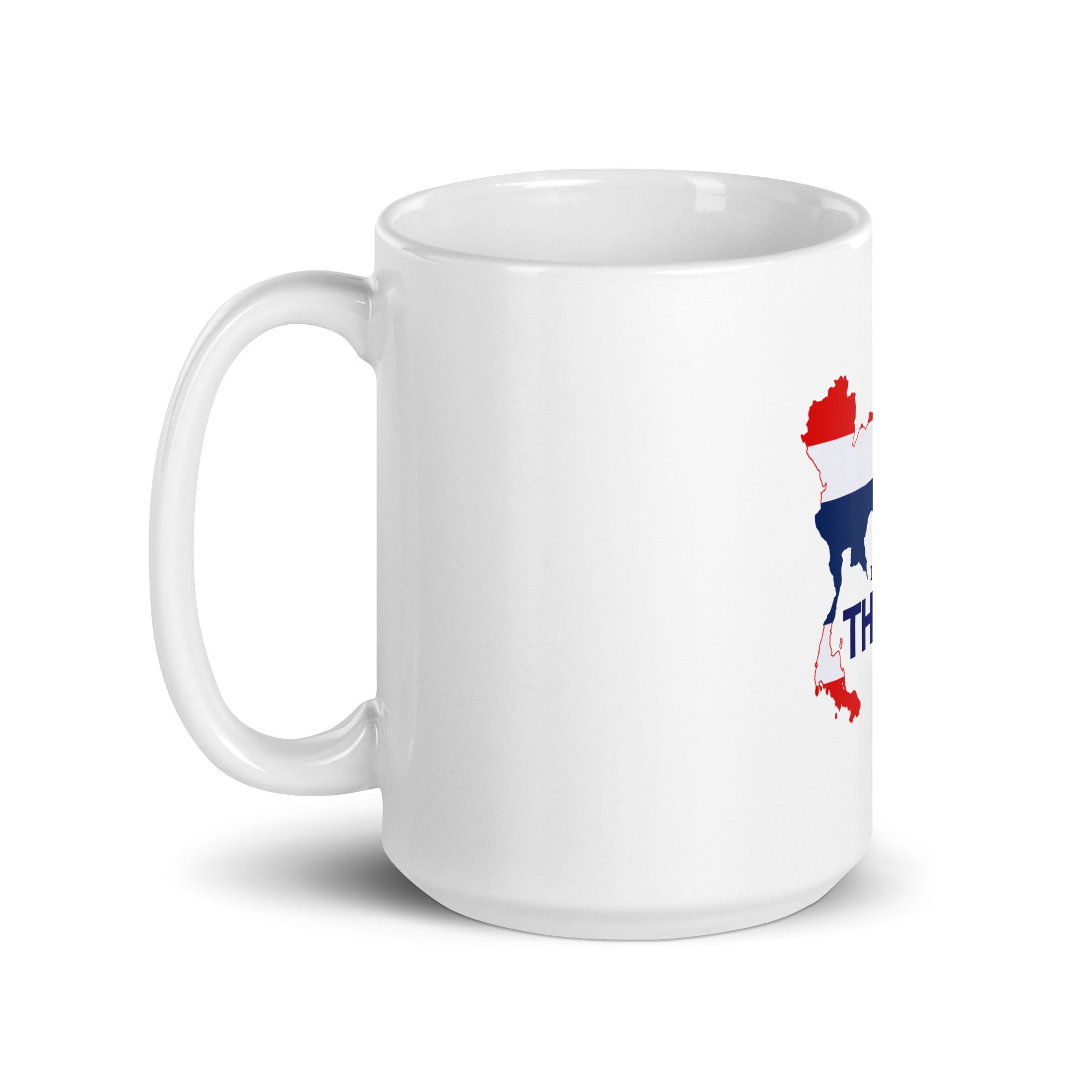 I LOVE THAILAND - White glossy mug