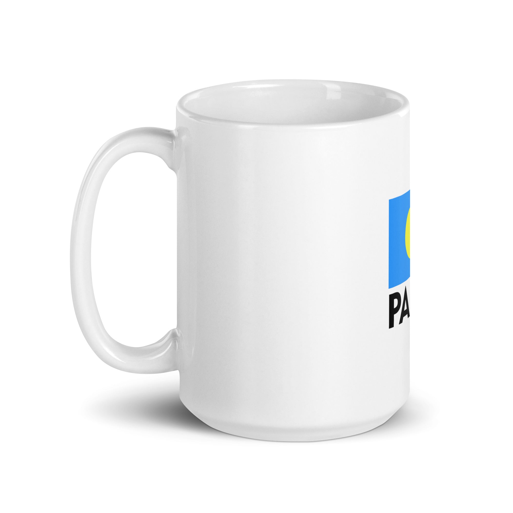 PALAU - White glossy mug