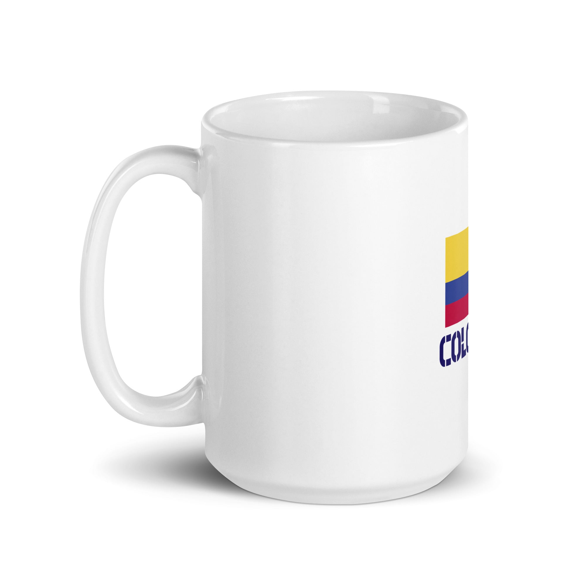 COLOMBIA - White glossy mug