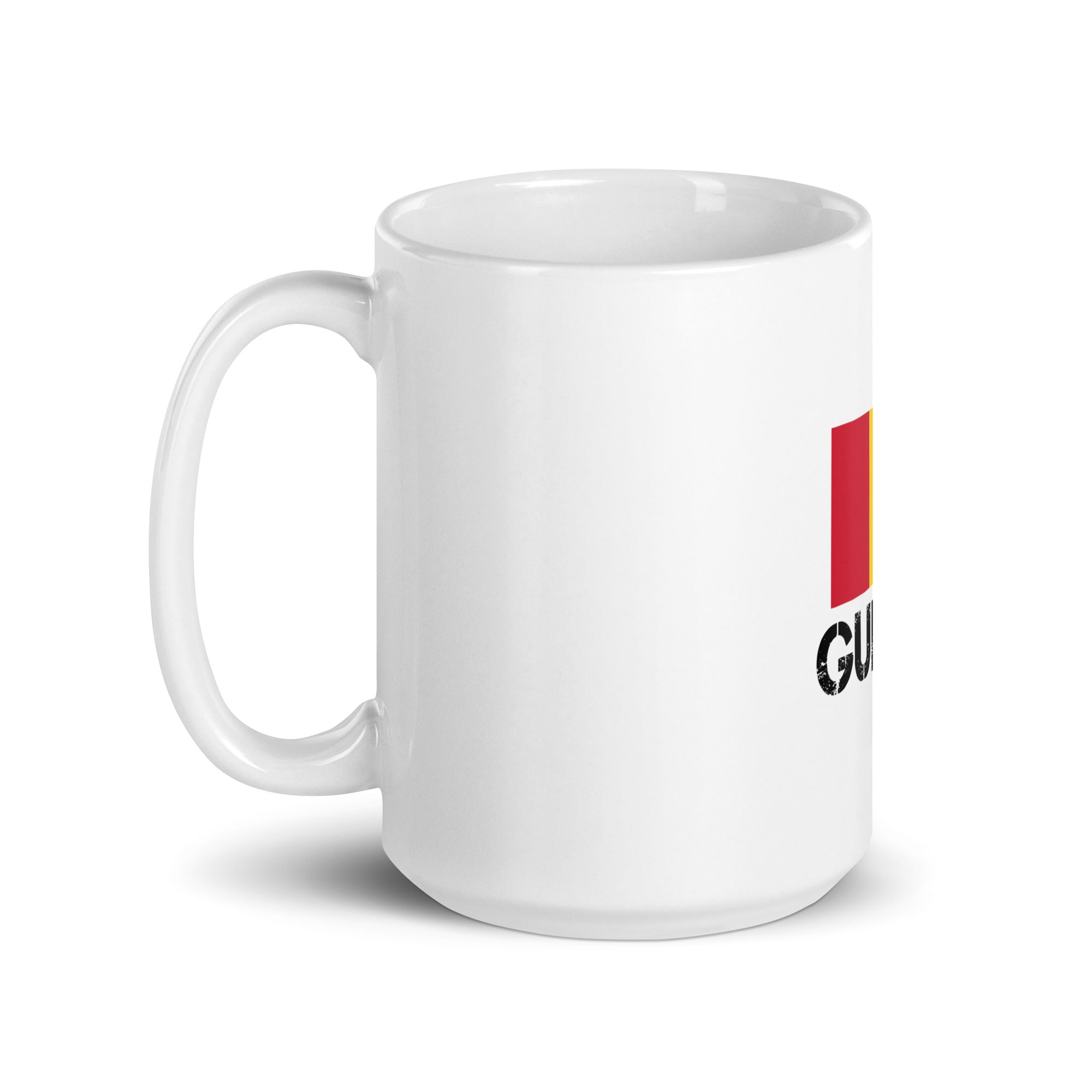 GUINEA - White glossy mug