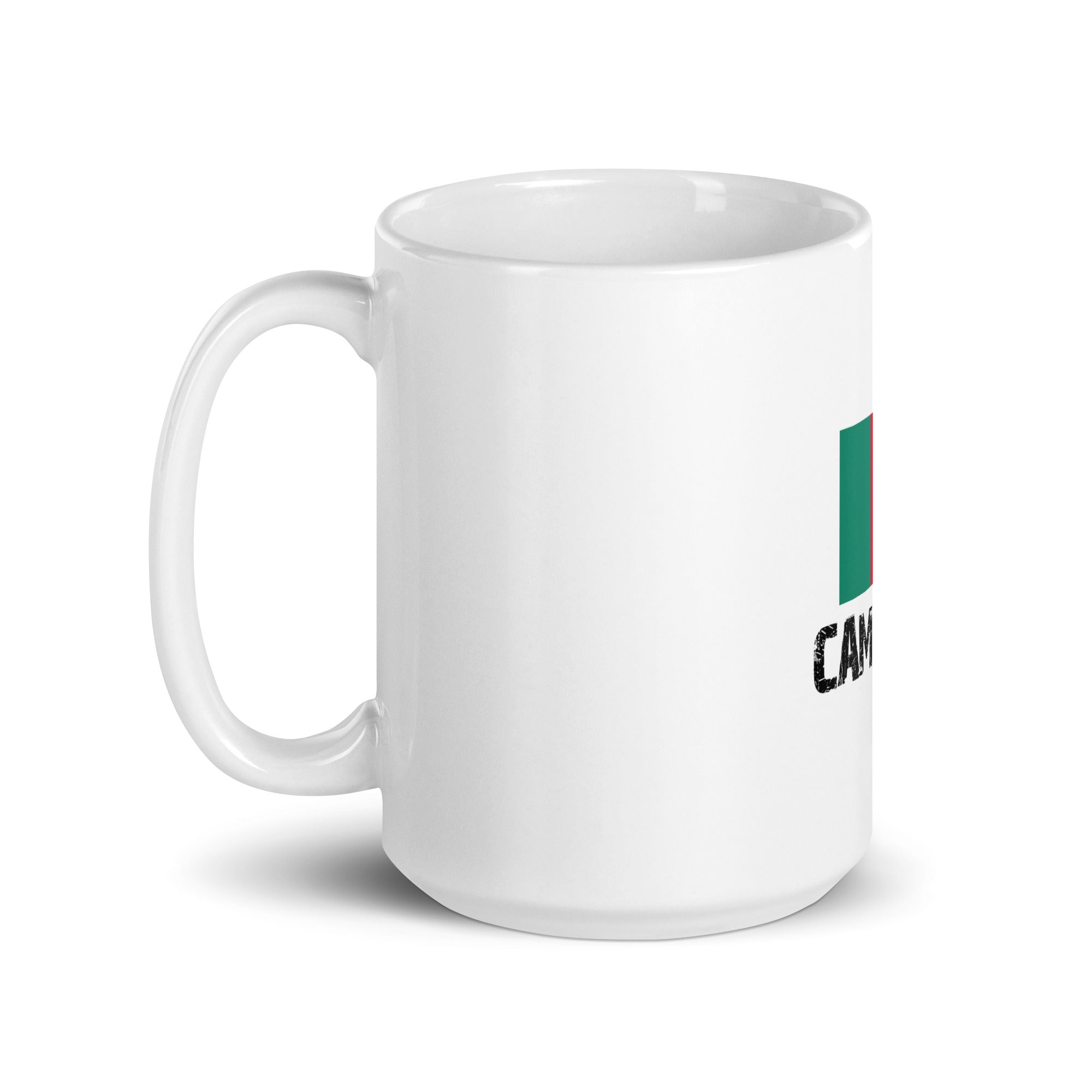 CAMEROON- White glossy mug