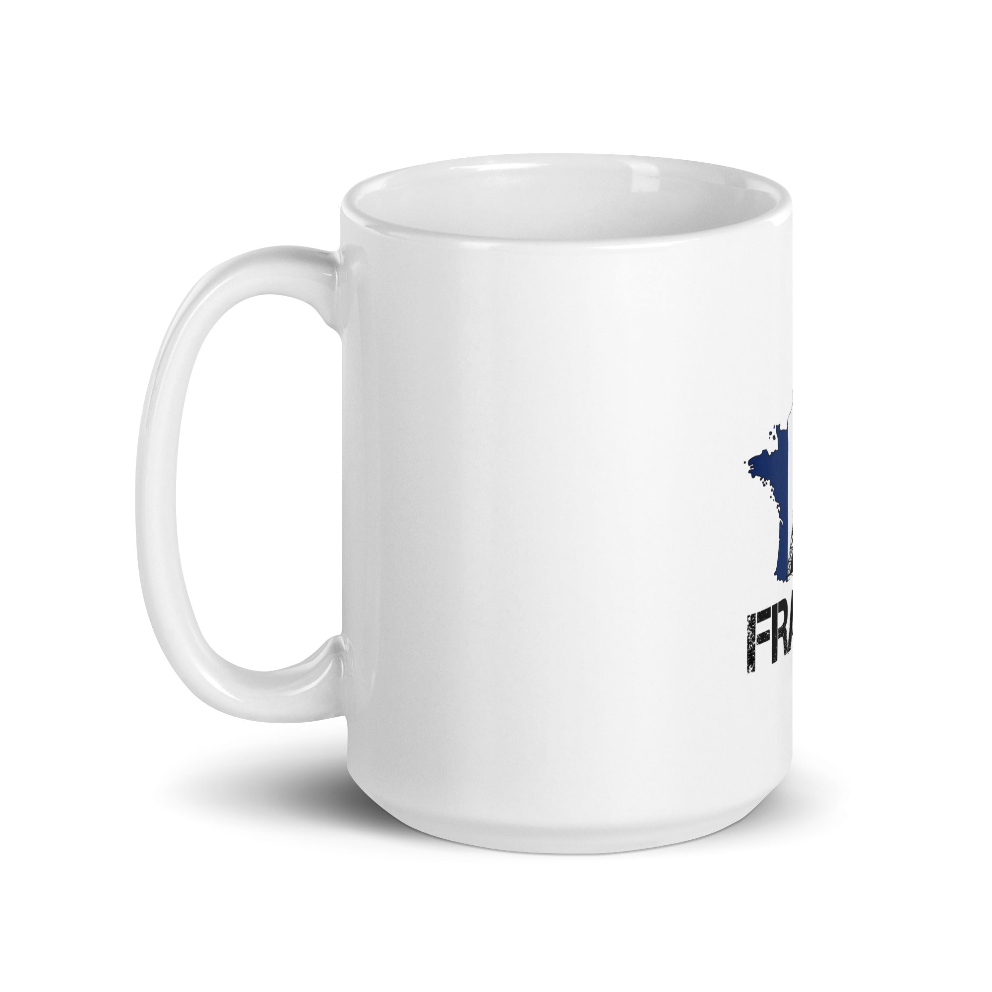 FRANCE - White glossy mug