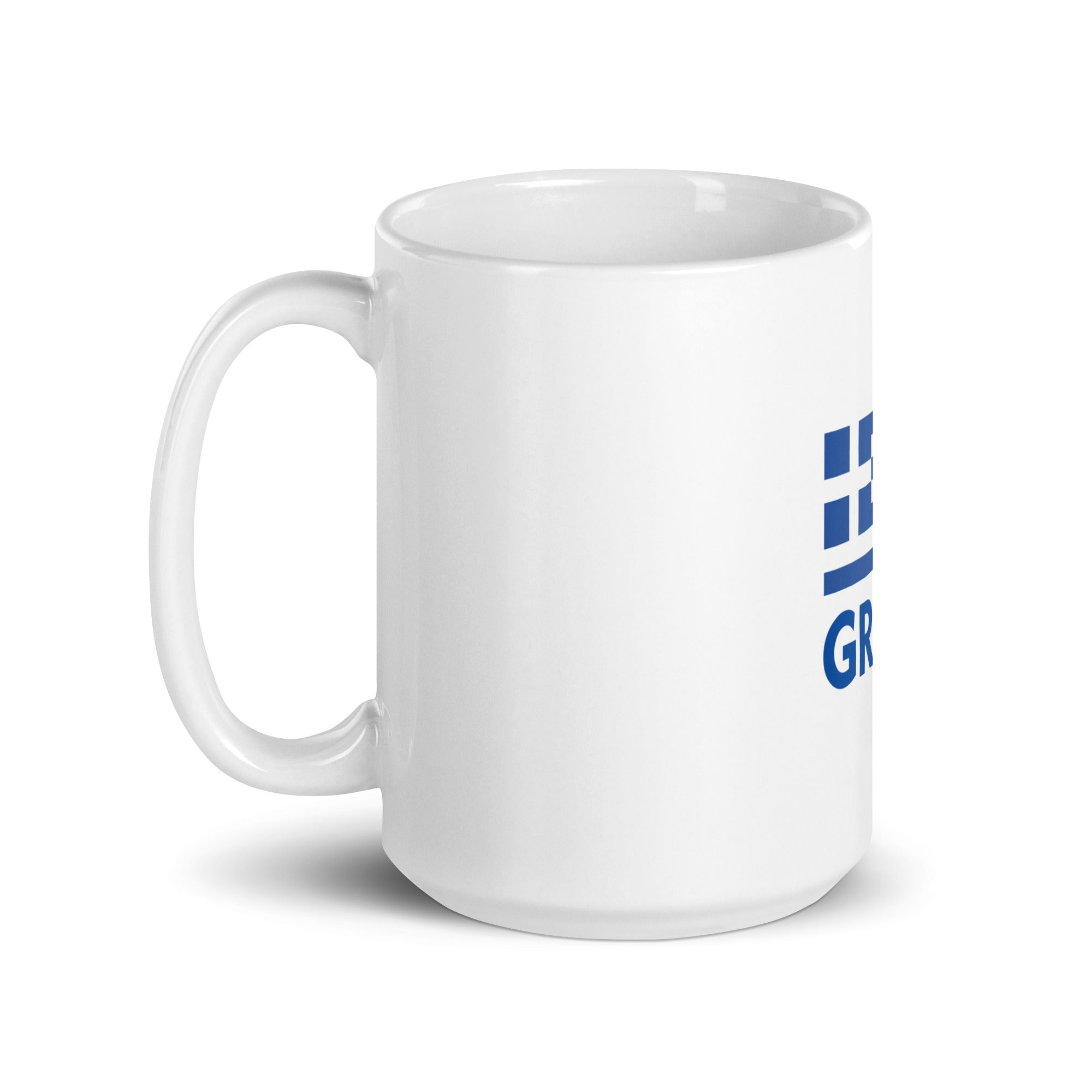 GREECE - White glossy mug