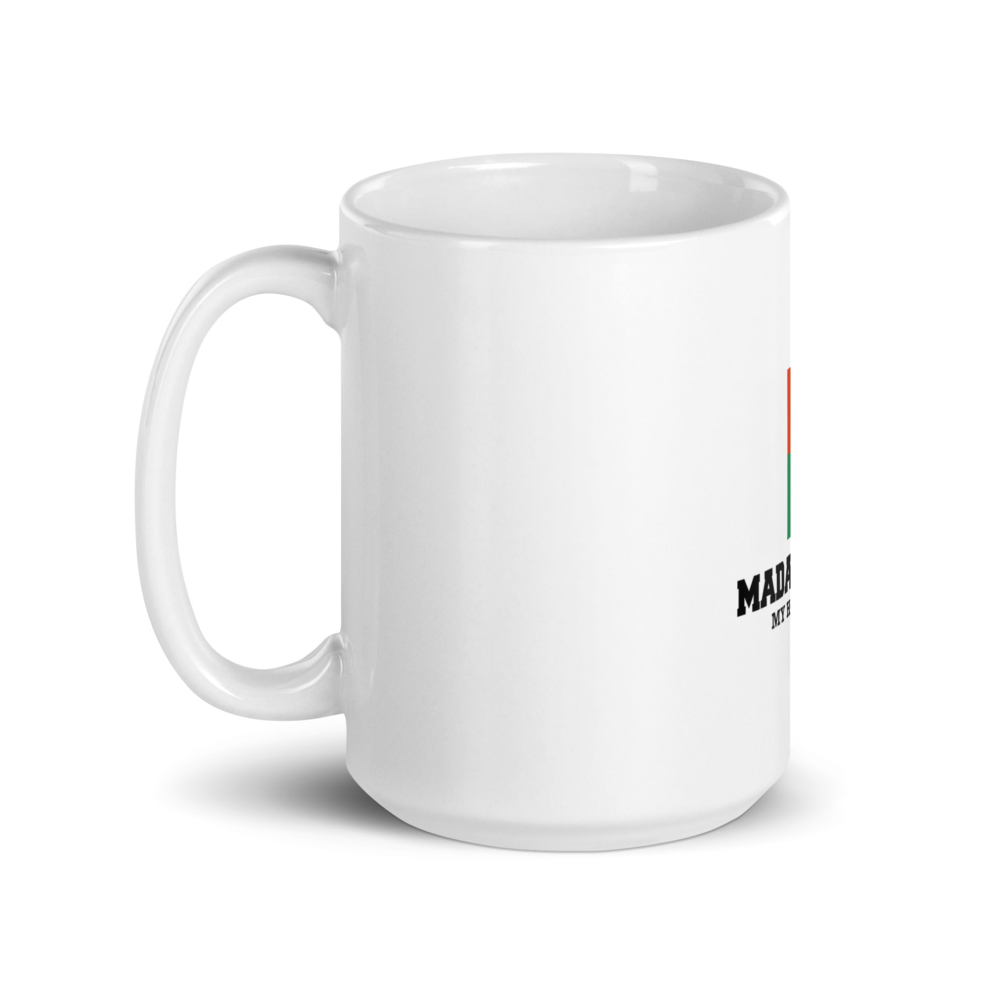 MADAGASCAR - White glossy mug