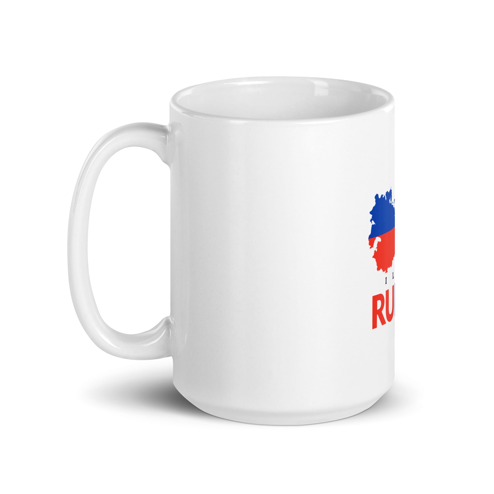 RUSSIA - White glossy mug